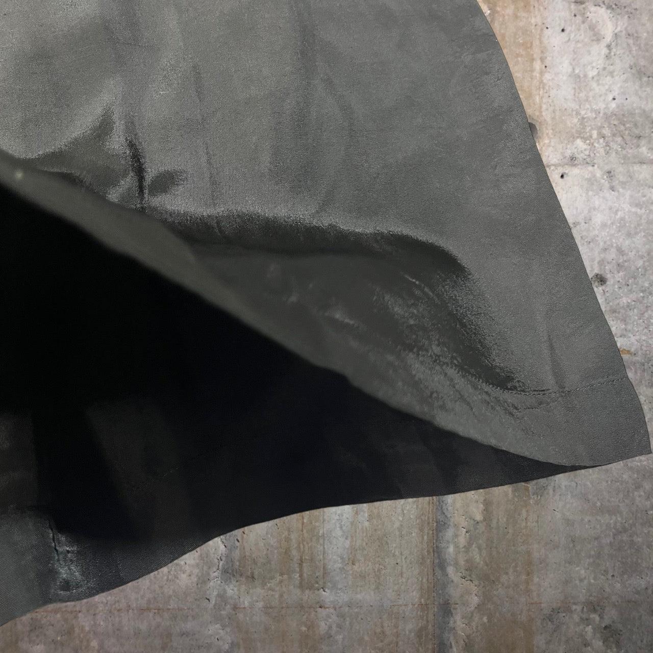 robe de chambre COMME des GARCONS(ローブドシャンブルコムデギャルソン) 80'sサイドボタンレーヨンベスト RB-020040 表記なし(S~M程度) ブラック AD1989