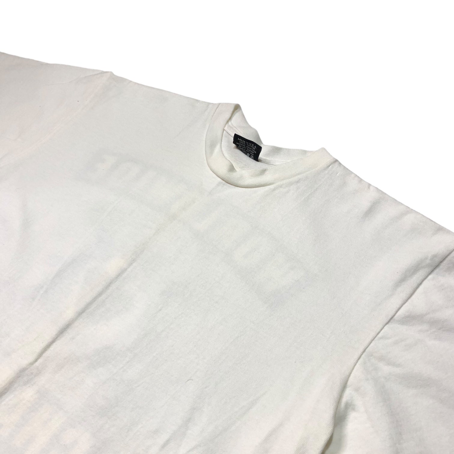 STUSSY(ステューシー) 00's CUSTOMADE riders skull Tシャツ ライダース スカル SIZE FREE ホワイト 逆さクロスボーンスカル OLD STUSSY