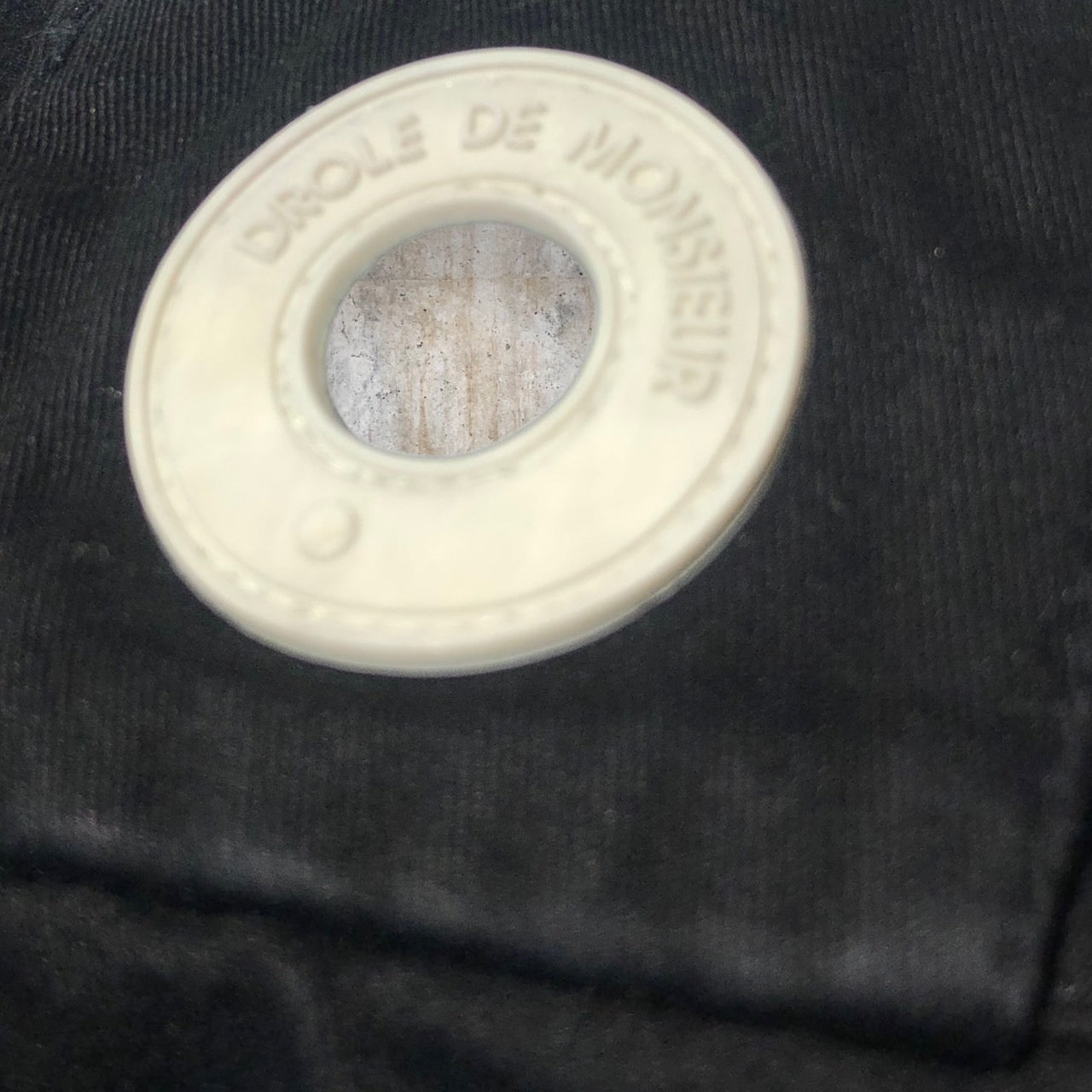 Drole De Monsieur(ドロール ド ムッシュ) テーパードカーゴパンツ M ブラック