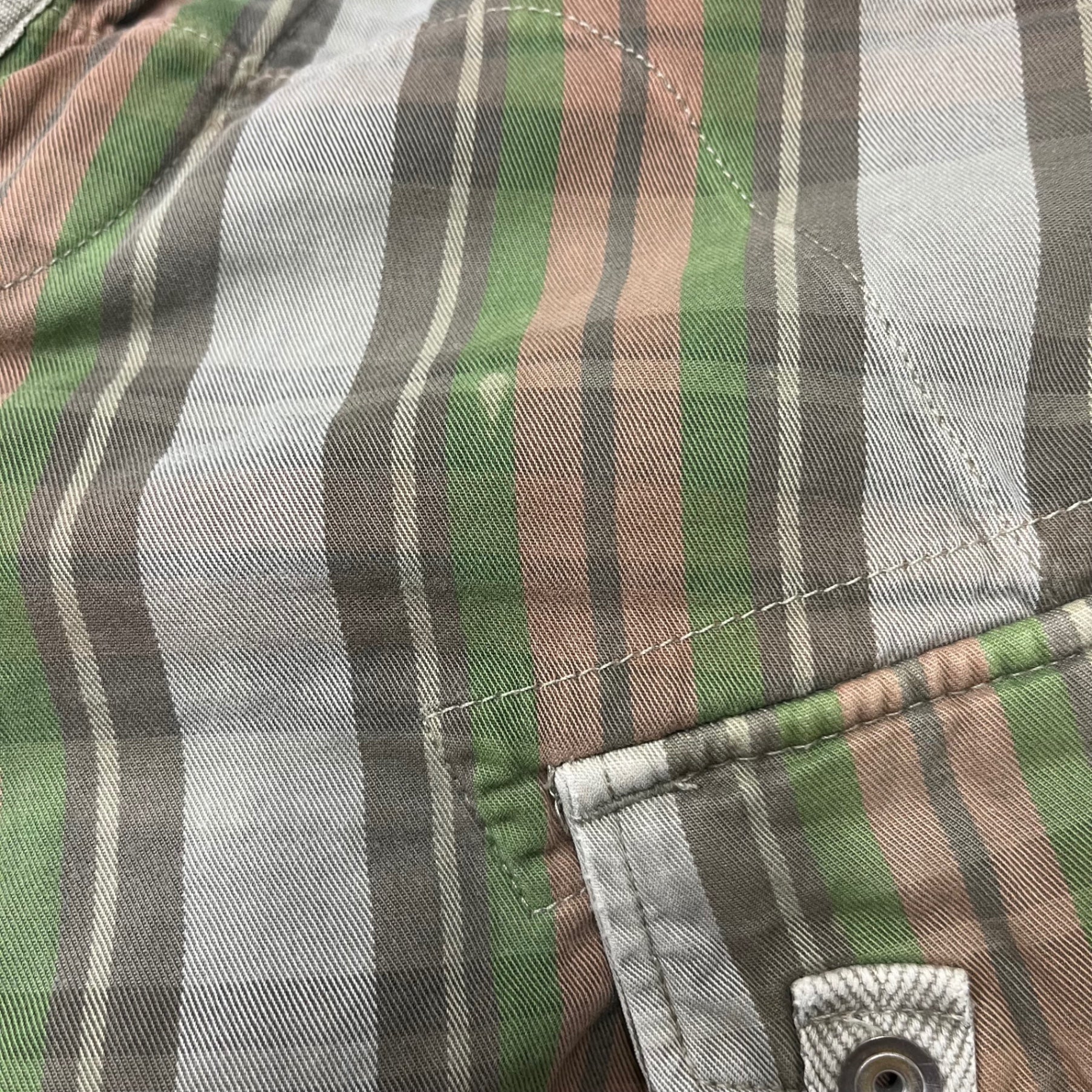 G-STAR(ジースター) Multi-border wide cargo shorts マルチボーダー ワイド カーゴショーツ 34 カーキ