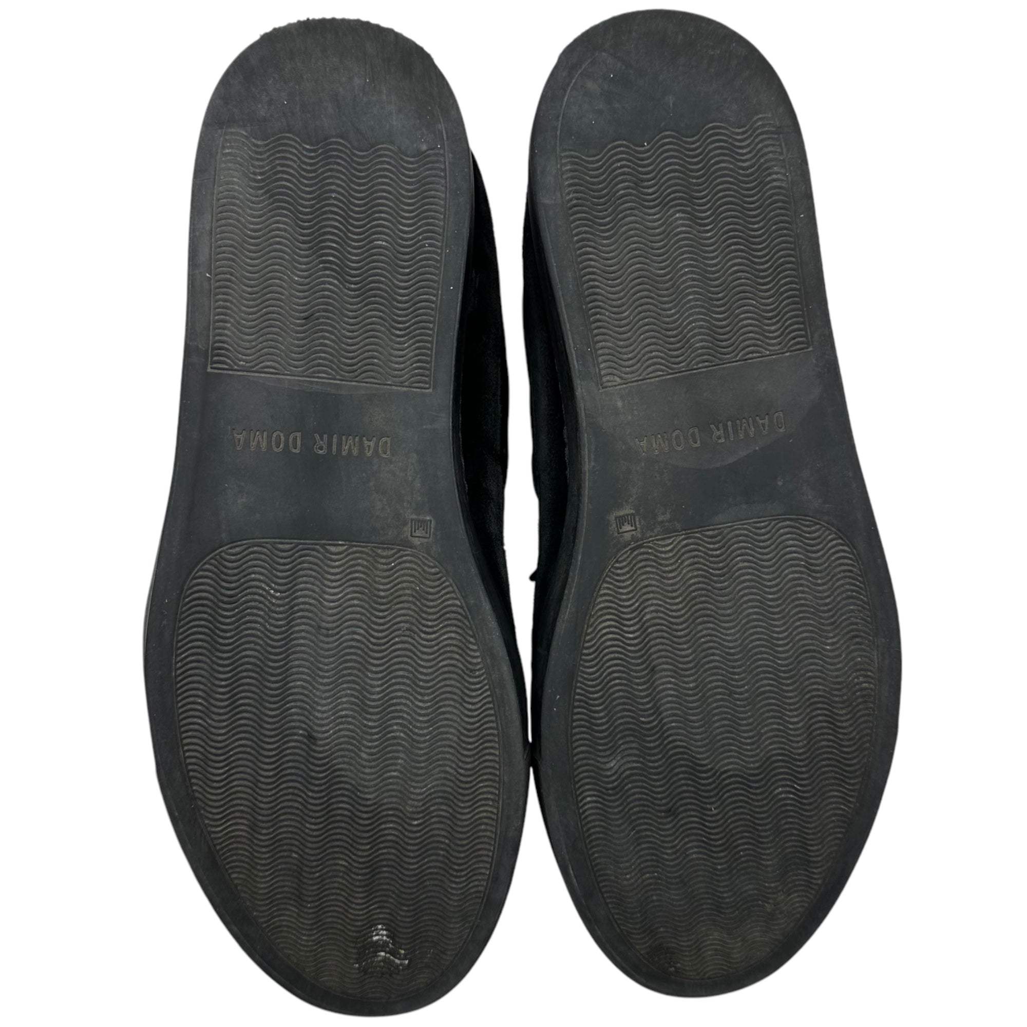 DAMIR DOMA(ダミールドーマ) Leather Sneaker レザー スニーカー 43 ブラック ローカット シューズ