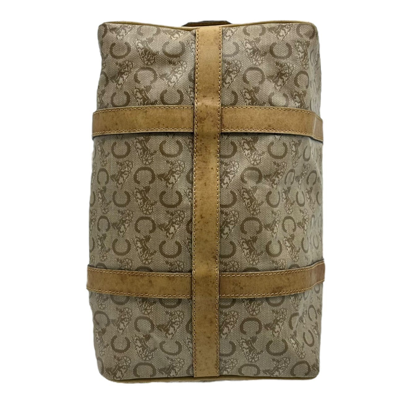 CELINE(セリーヌ) C Macadam Handbag C マカダム ハンド バッグ ベージュ ヴィンテージ OLD オールド ミニ ボストン