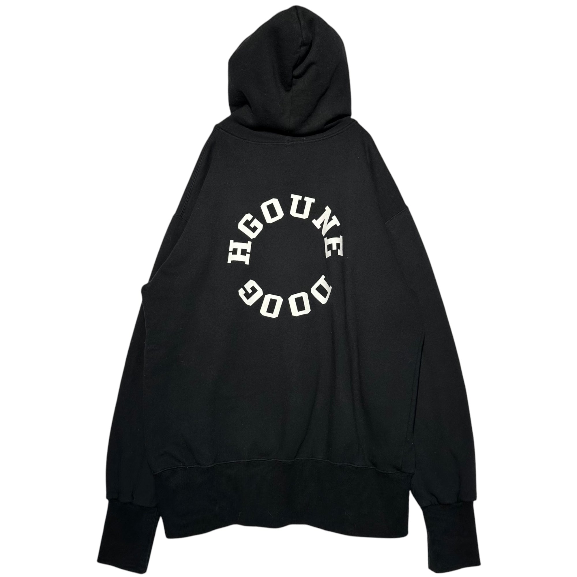GOODENOUGH(グッドイナフ) 00's GDEH Logo Pullover Hoodie Hoodie GDEH ロゴ プルオーバー パーカー フーディー L ブラック 復刻アイテム