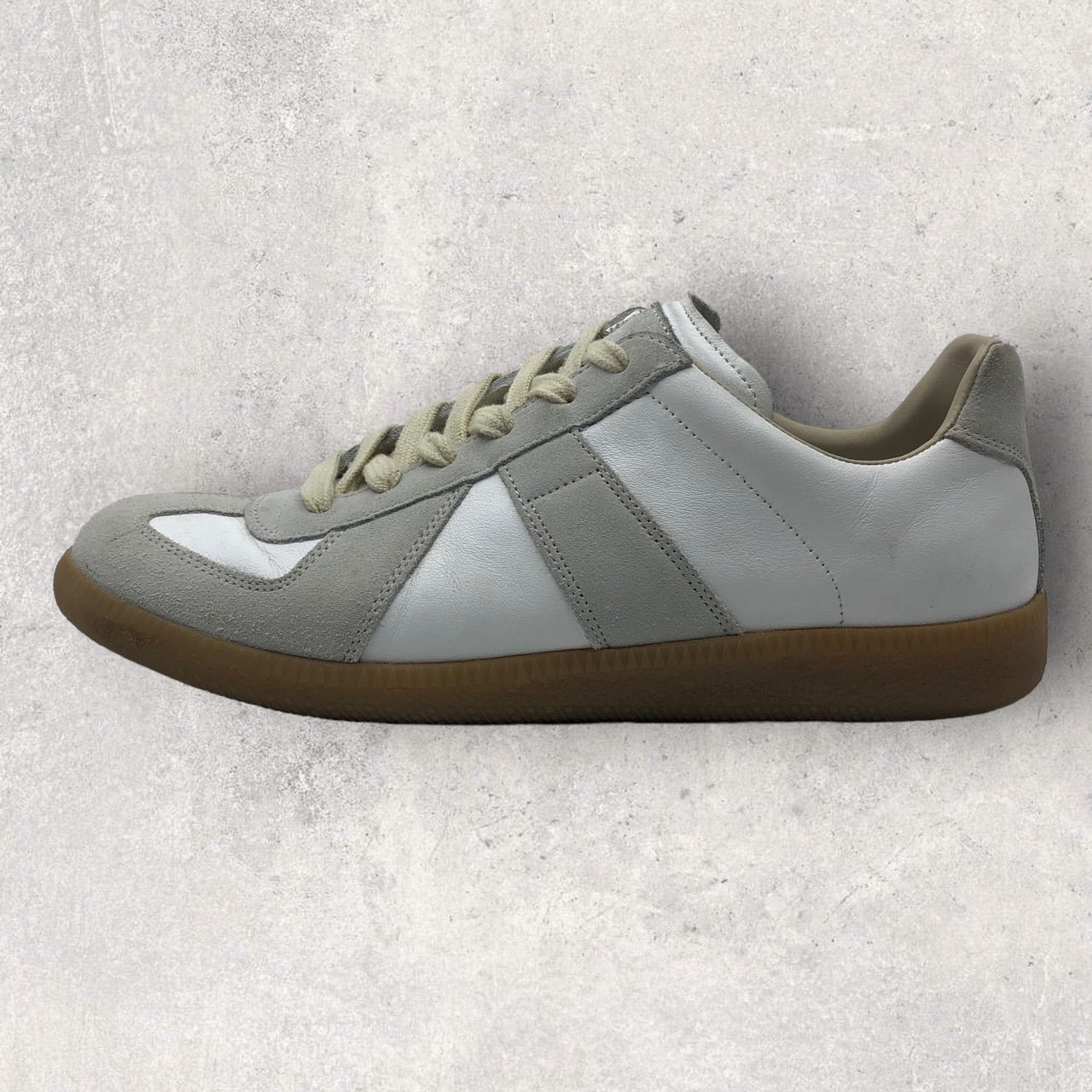 Maison Margiela(メゾンマルジェラ) 22SS GERMAN TRAINER ジャーマントレーナー ローカット スニーカー S57WS0236 40(25.5~26cm) ホワイト 22年モデル