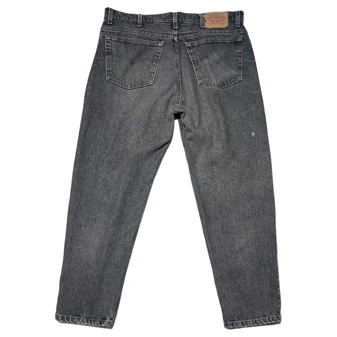 Levi's(リーバイス) 90's 550 black denim pants ブラック デニム パンツ 550-4858 W40/L30 ブラック 先染め 1991年2月製造 90年代 ヴィンテージ USA製