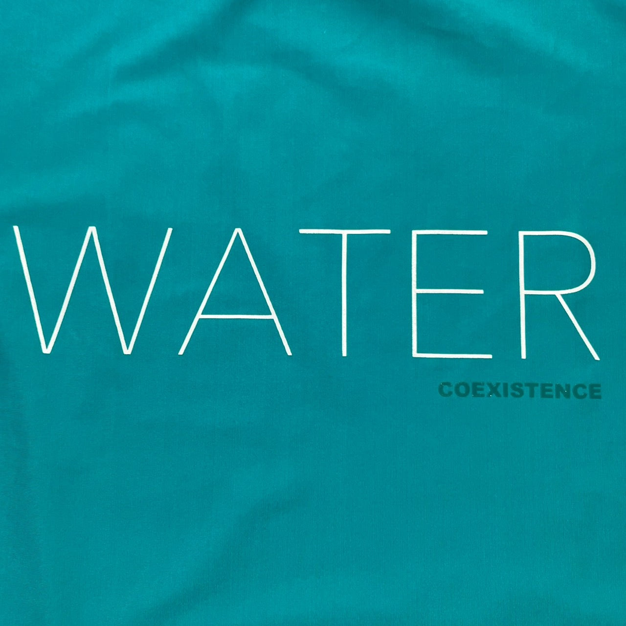 FUMITO GANRYU(フミトガンリュウ) 19SS"WATER"プリントTシャツ Fu1-Cu-12 2(Mサイズ程度) グリーン