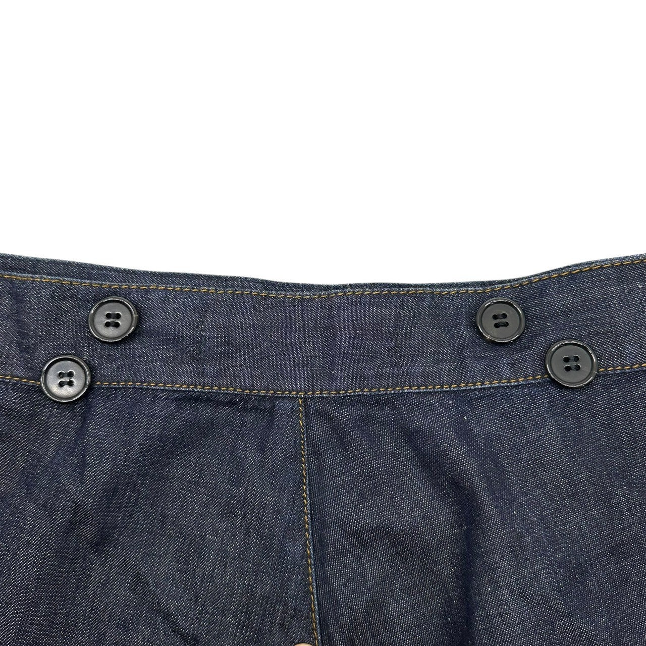 MARNI(マルニ) Front pocket Trapezoid Denim Skirt フロントポケット 台形 デニム スカート W13GOJDO01HM0TCP65 38(M程度) インディゴ