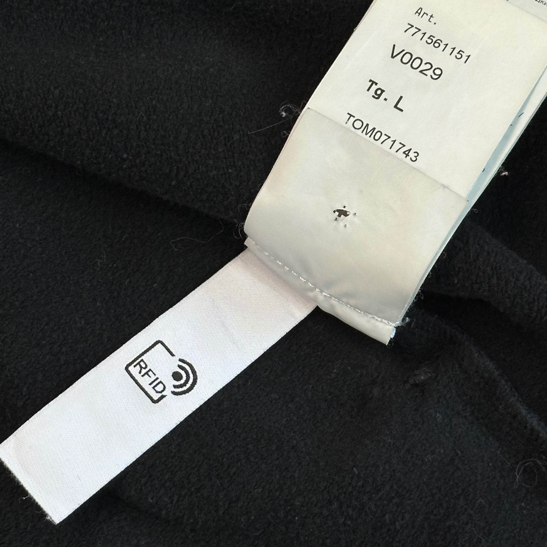 STONE ISLAND(ストーンアイランド) 22AW Compass Patch Zip Jacket コンパス パッチ ジップ ジャケット 771561151 L ブラック スウェット