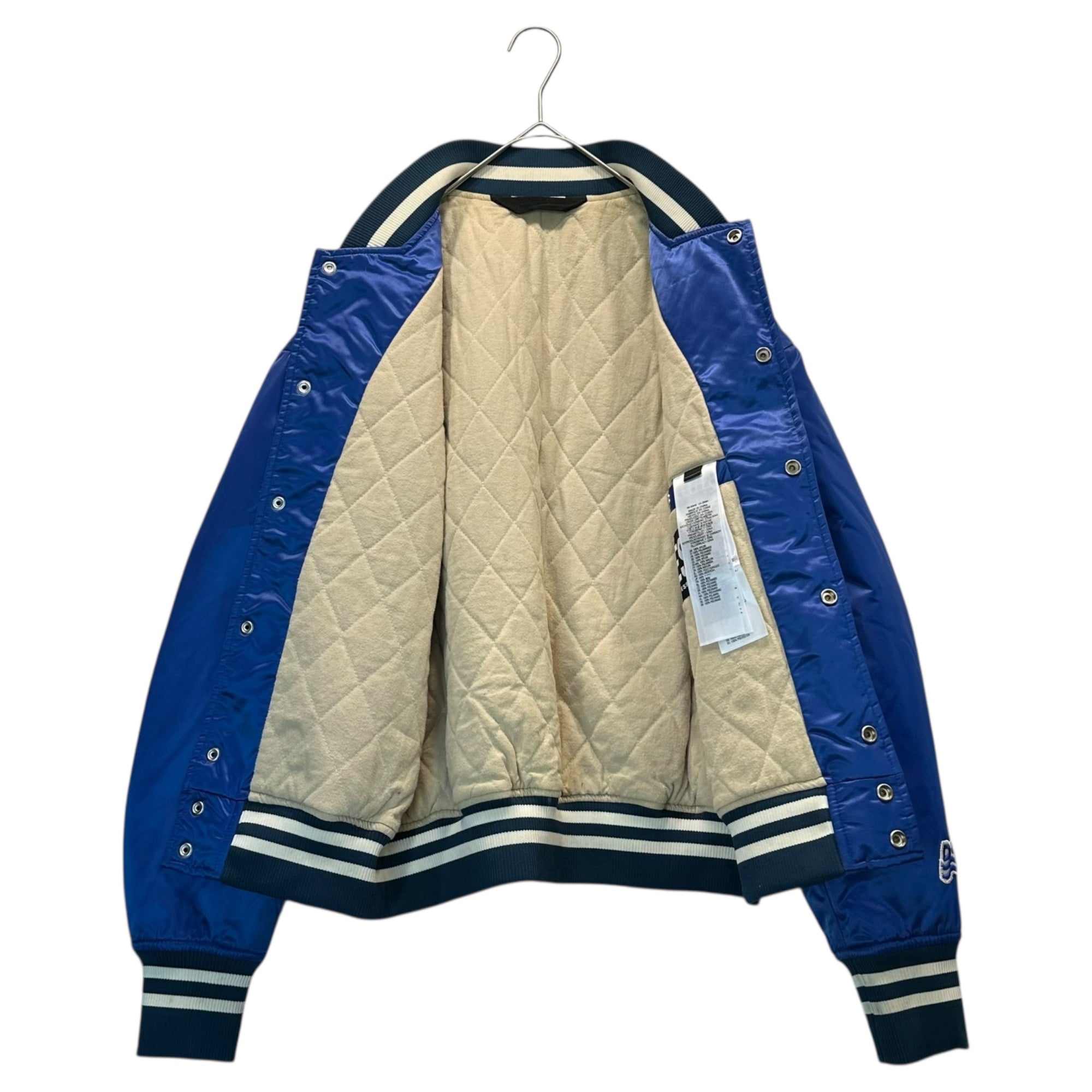 DIESEL(ディーゼル) 21AW Vercity Bomber Jacket バーシティー ボンバー ジャケット 0BBAG S ブルー