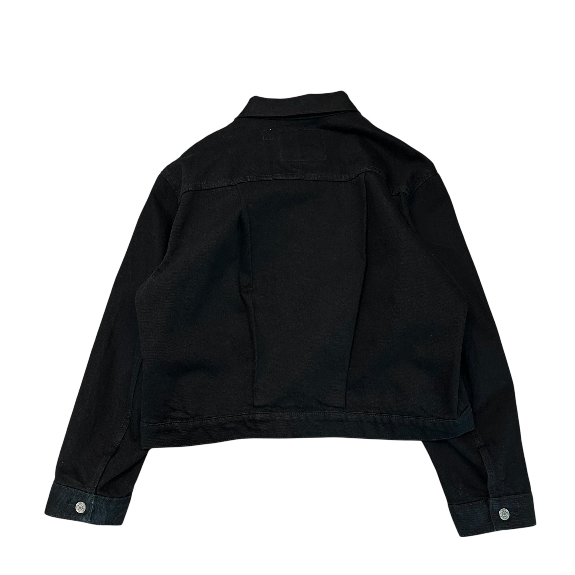 Levi's(リーバイス) BlueTab TYPE I Black Denim Trucker Jacket 1st ブラック デニム トラッカー ジャケット A91370000 S ブラック