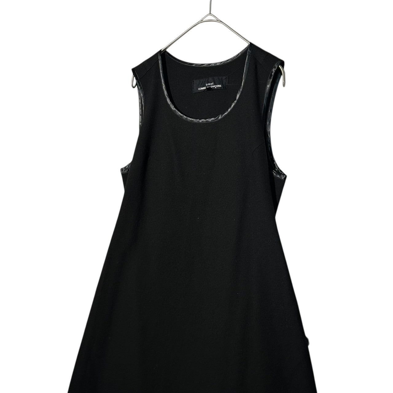 tricot COMME des GARCONS(トリココムデギャルソン) 95AW Vintage Sleeveless wool long length dress ヴィンテージ ノースリーブ ウール ロング丈 ワンピース TA-04016S S ブラック AD1995