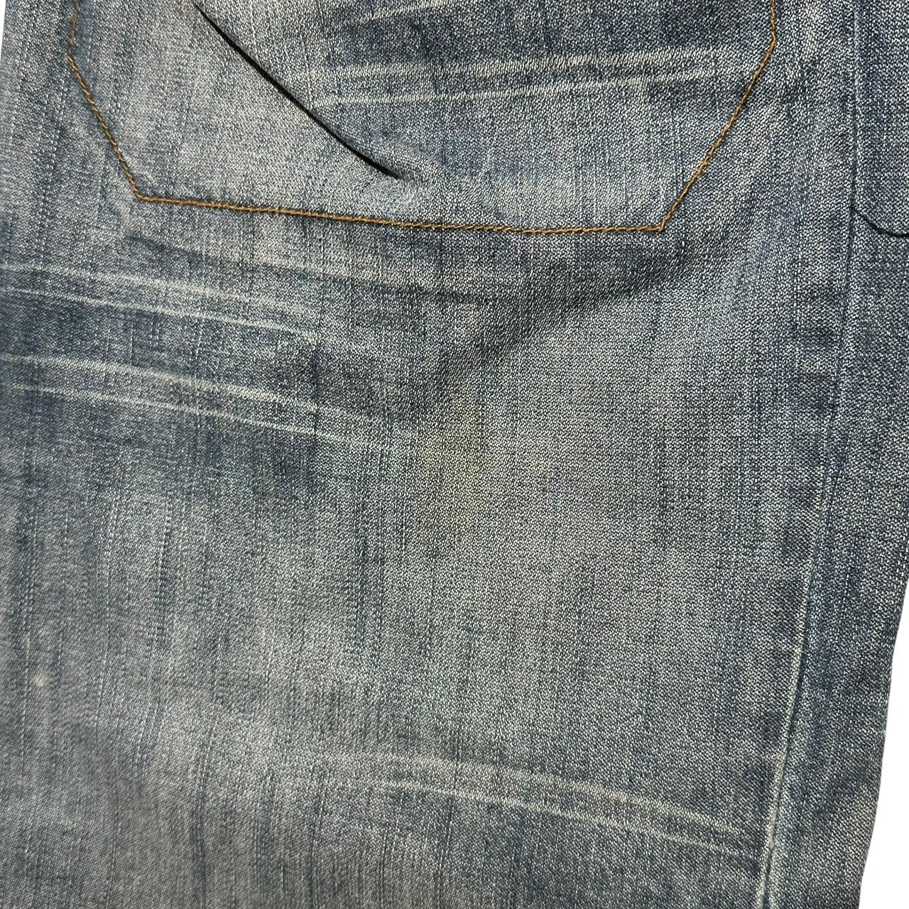 MARITHE FRANCOIS GIRBAUD(マリテフランソワジルボー) 90's~00's Shuttle Buggy Wide Denim Pants シャトル バギー ワイド デニム パンツ GM6101 33 ライトインディゴ ヴィンテージ B-BOY Y2K