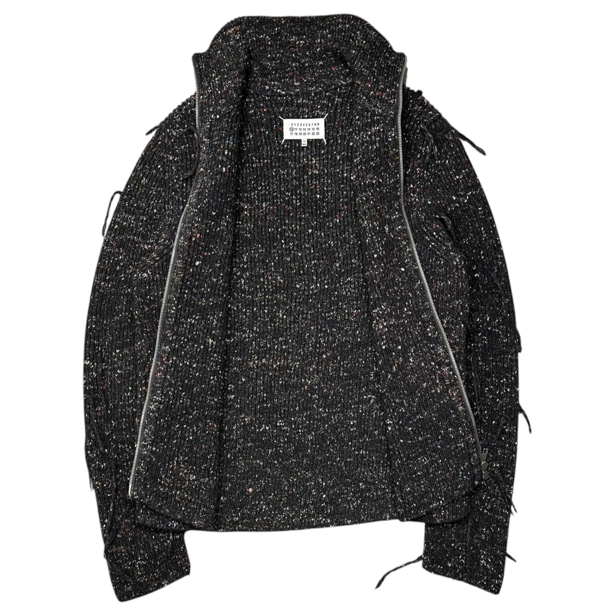 MAISON MARGIELA(メゾンマルジェラ) 17AW Drivers Knit - Frayed ドライバーズ ニット ほつれ加工 S30GP0211 M グレー