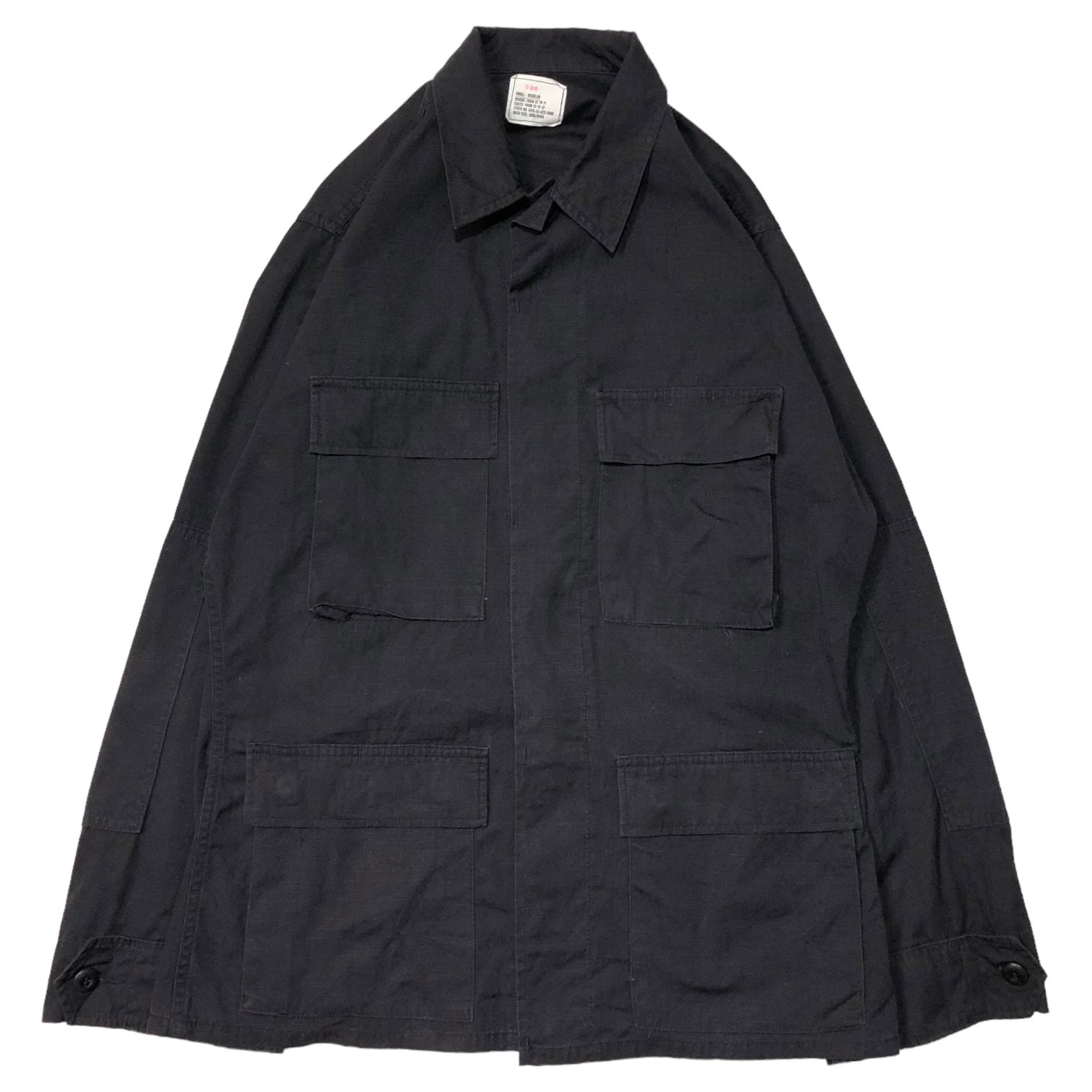 US.ARMY(アメリカ軍) 90's BDU JACKET ミリタリー フィールド ジャケット 8415-01-422-1990 SMALL-REGULAR ブラック
