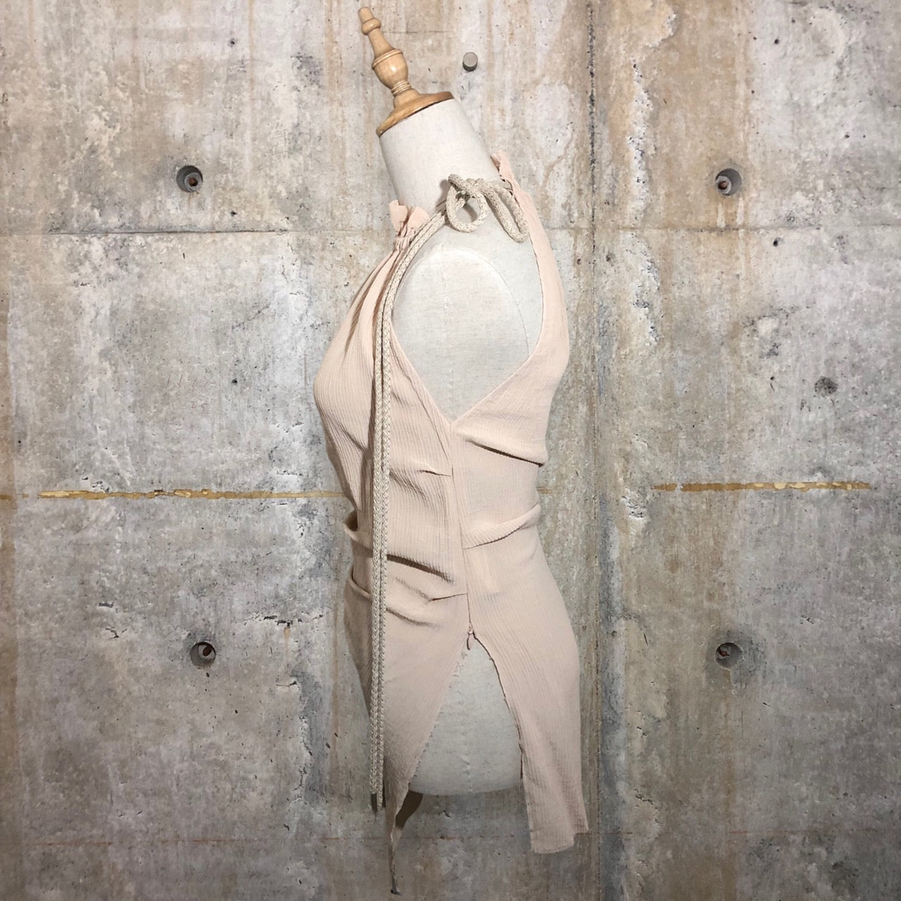 Acne Studios(アクネストゥディオズ) プリーツノースリーブブラウス 34(Lサイズ程度) ピンク