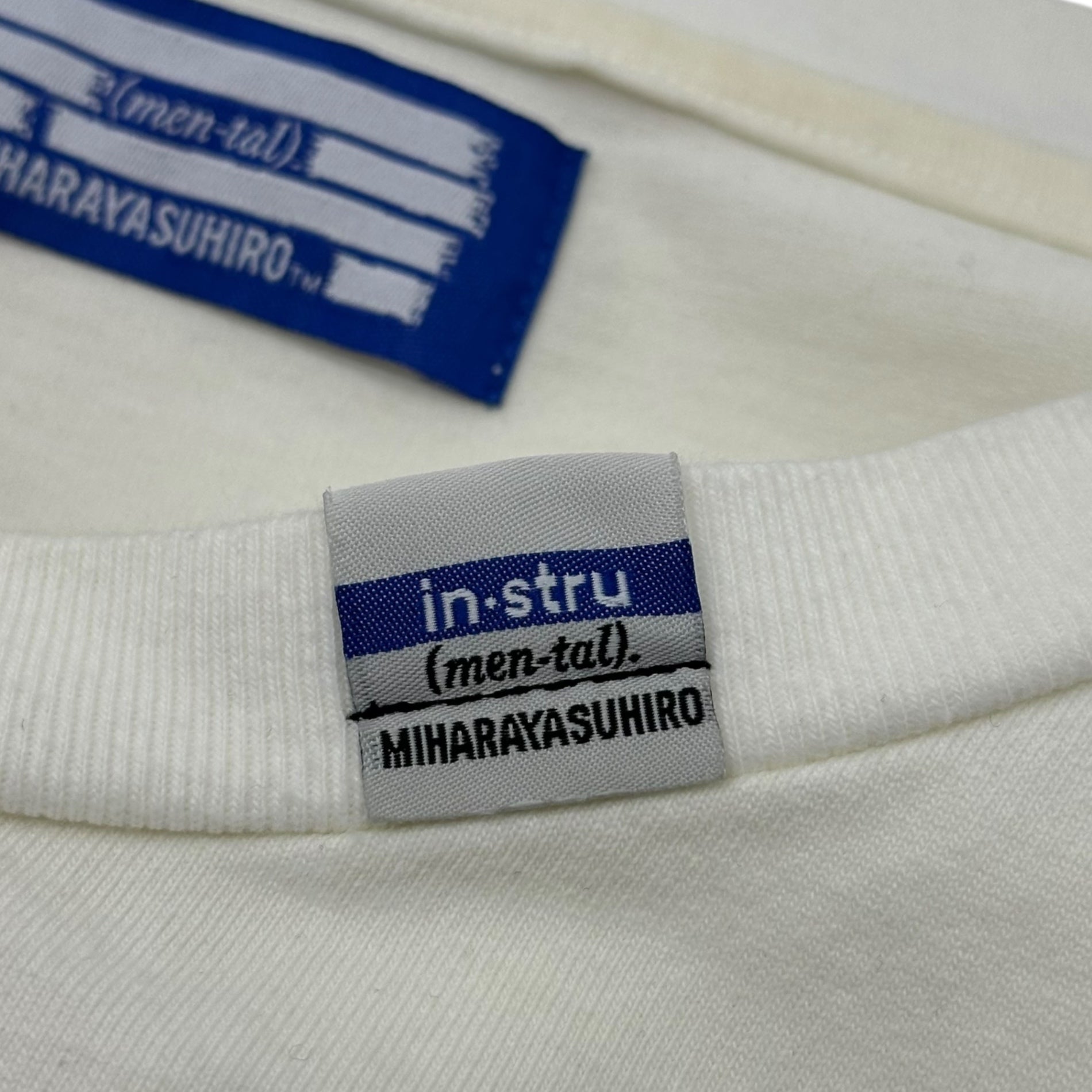 Maison MIHARA YASUHIRO(メゾンミハラヤスヒロ) Heavy Weight L/S T-shirt ヘビーウェイト 長袖 Tシャツ I06LT502 52 ホワイト