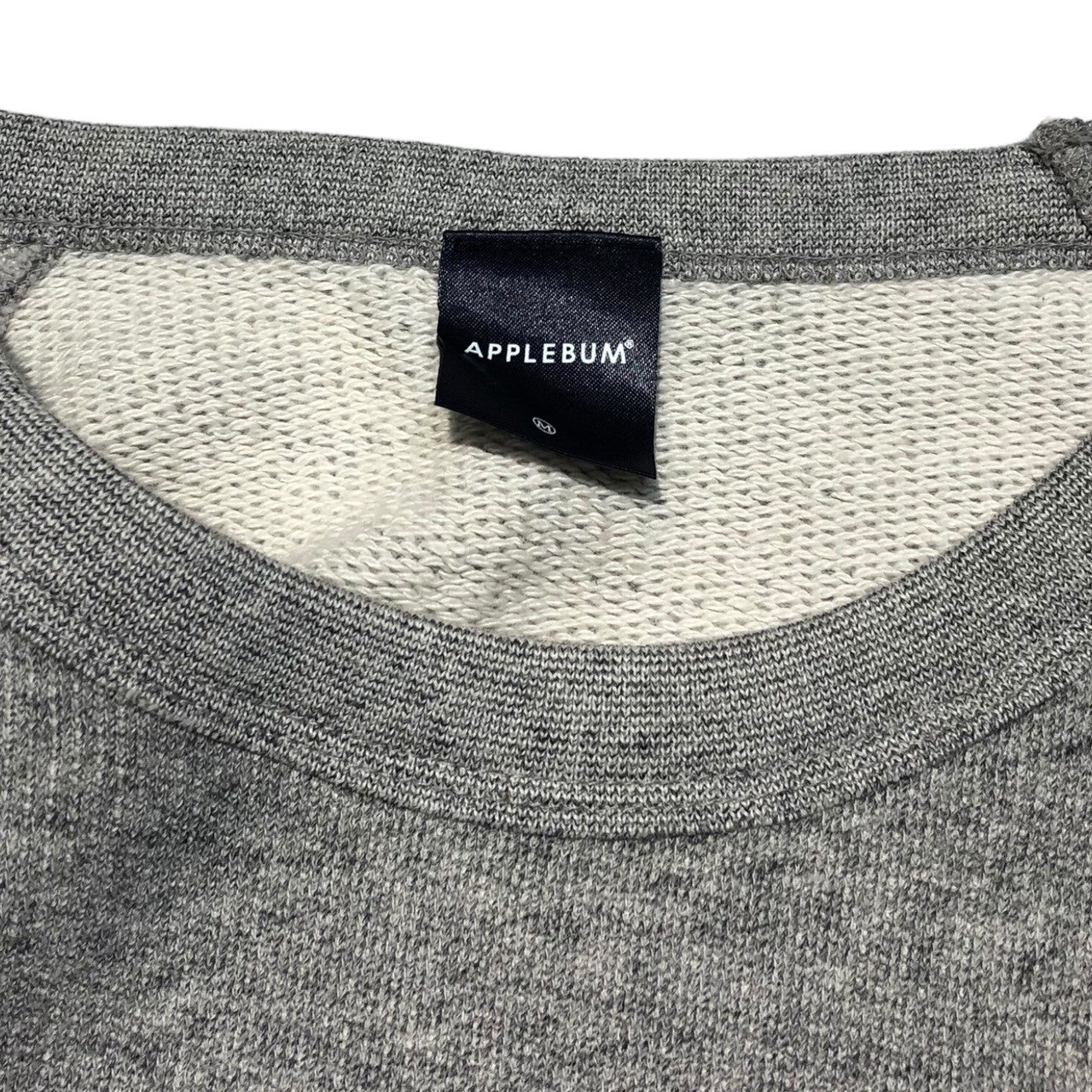 APPLEBUM(アップルバム) Distressed sweatshirt ダメージ 加工 スウェット M グレー
