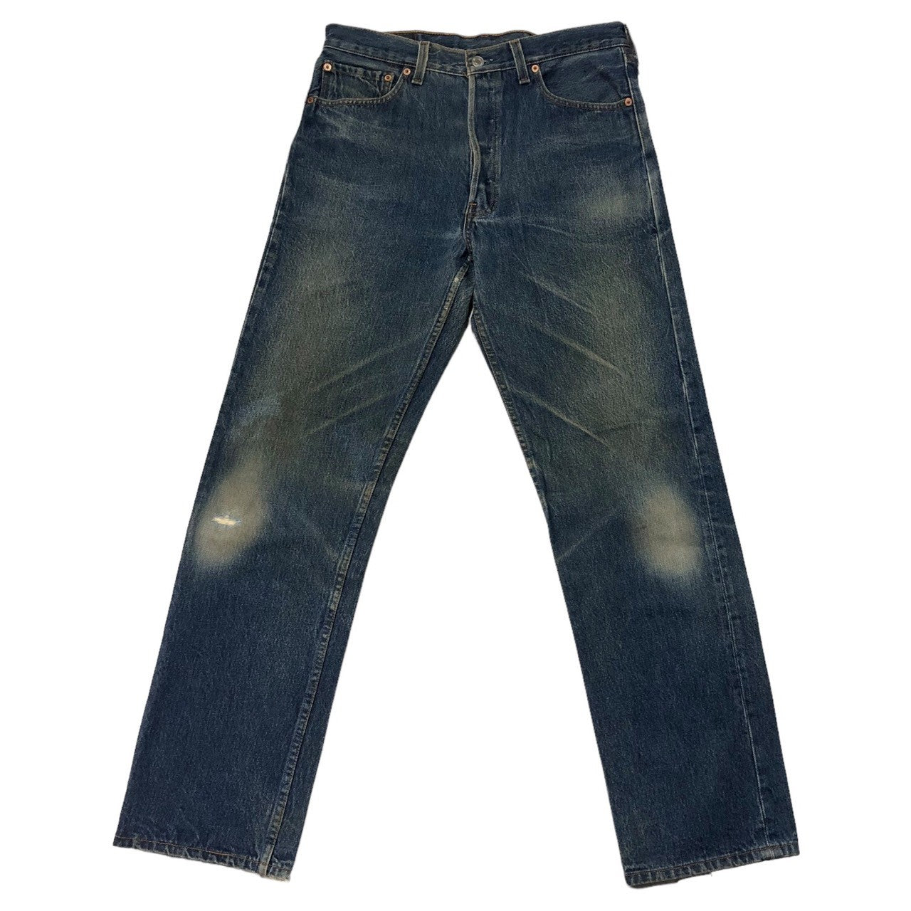 Levi's(リーバイス) 90's 501 straight denim pants ヴィンテージ ストレート デニム パンツ ジーンズ 501-5915 W33 インディゴ 90年代 USA製 裏ボタン501