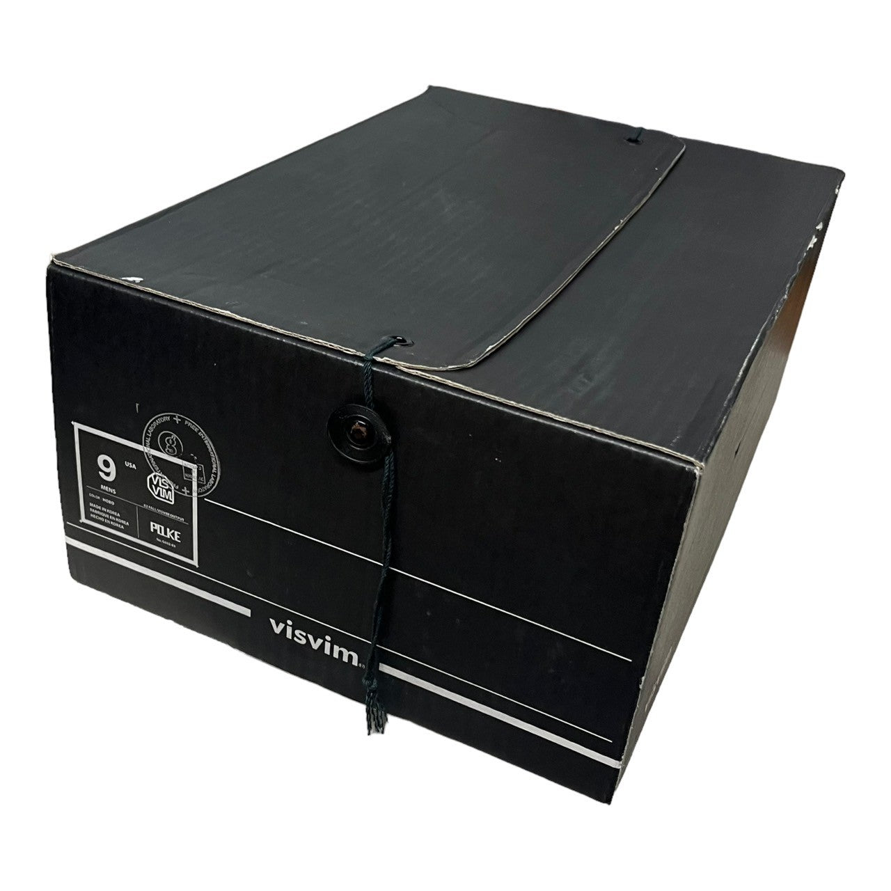 GOODENOUGH × VISVIM (グッドイナフ×ビズビム/ヴィズヴィム) POLJKE ポルケ チャッカー スニーカー 箱付 9 ブラック HOBO