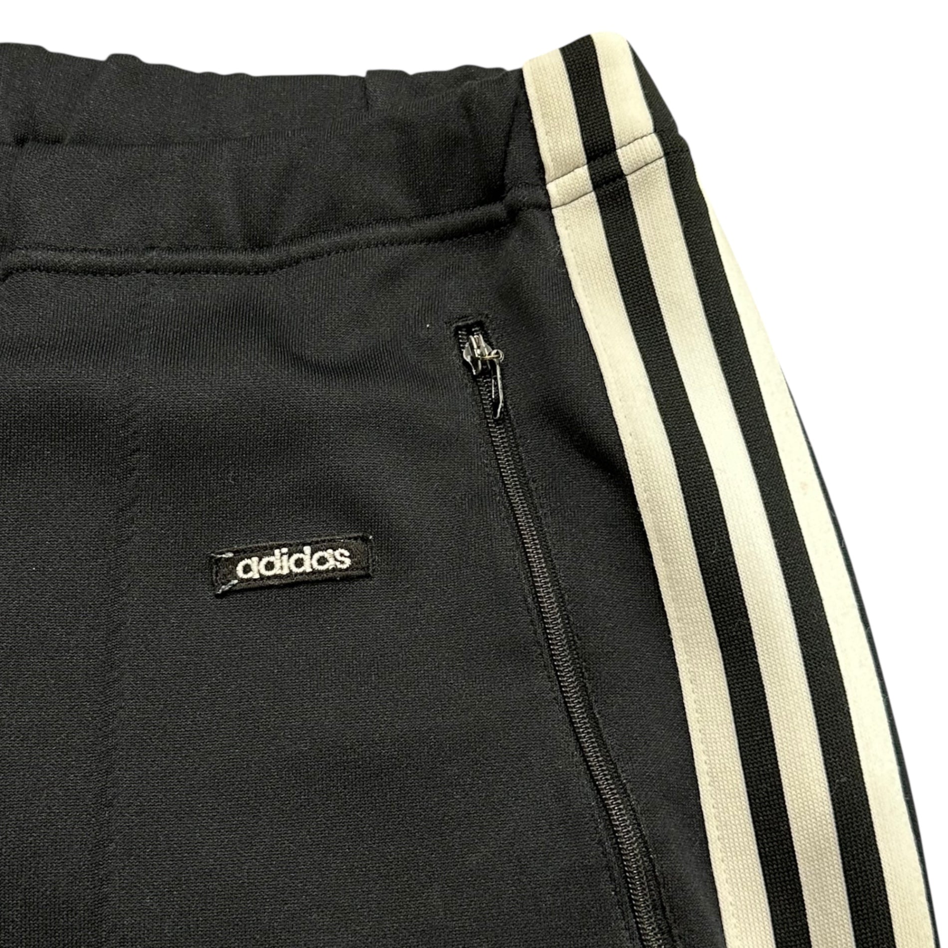 adidas(アディダス) 80’s West German made track pants 西ドイツ製 トラック パンツ 6(XL程度) ブラック 80年代 ヴィンテージ
