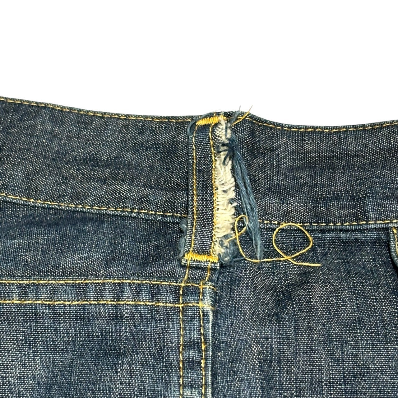 GOODENOUGH(グッドイナフ) 00's denim painter pants デニム ペインター パンツ XL インディゴ Y2K