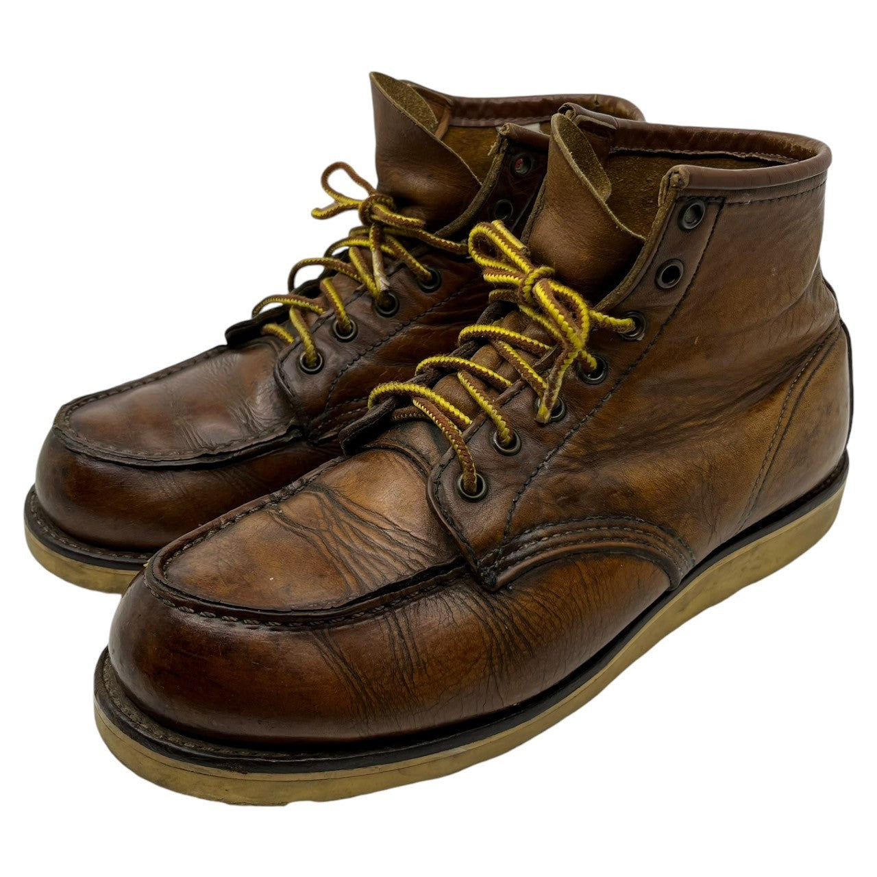REDWING(レッドウィング) 90's~00's 6-inch Classic Moc 6インチ クラシックモック 875 8 1/2(26.5cm) ブラウン 縦羽タグ 90年代後期~00年代 ワーク ブーツ レザー ヴィンテージ