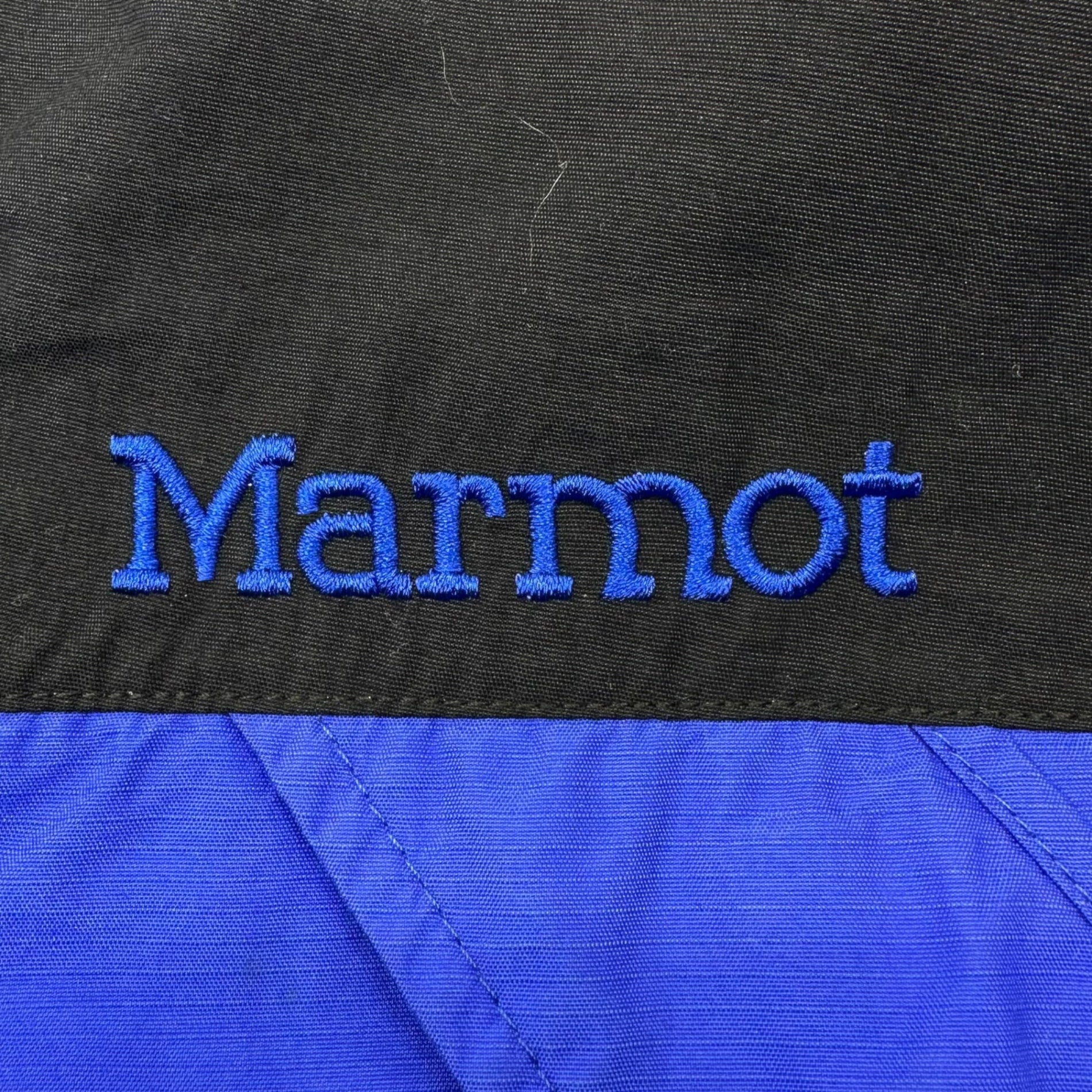 MARMOT(マーモット) 00’s  mountain parka マウンテンパーカー S ブルー×ブラック