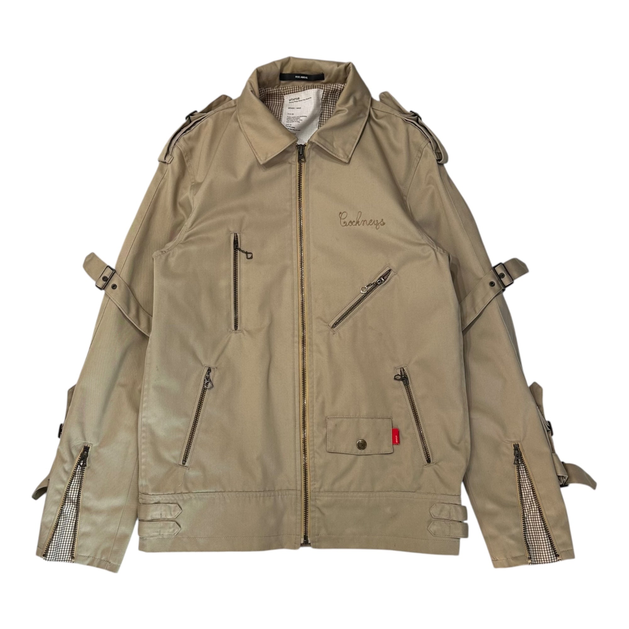 WTAPS(ダブルタップス) 10SS 96-69 Bondage Military Jacket ボンテージ ミリタリー ジャケット 101GWDT-JKM03 M ベージュ