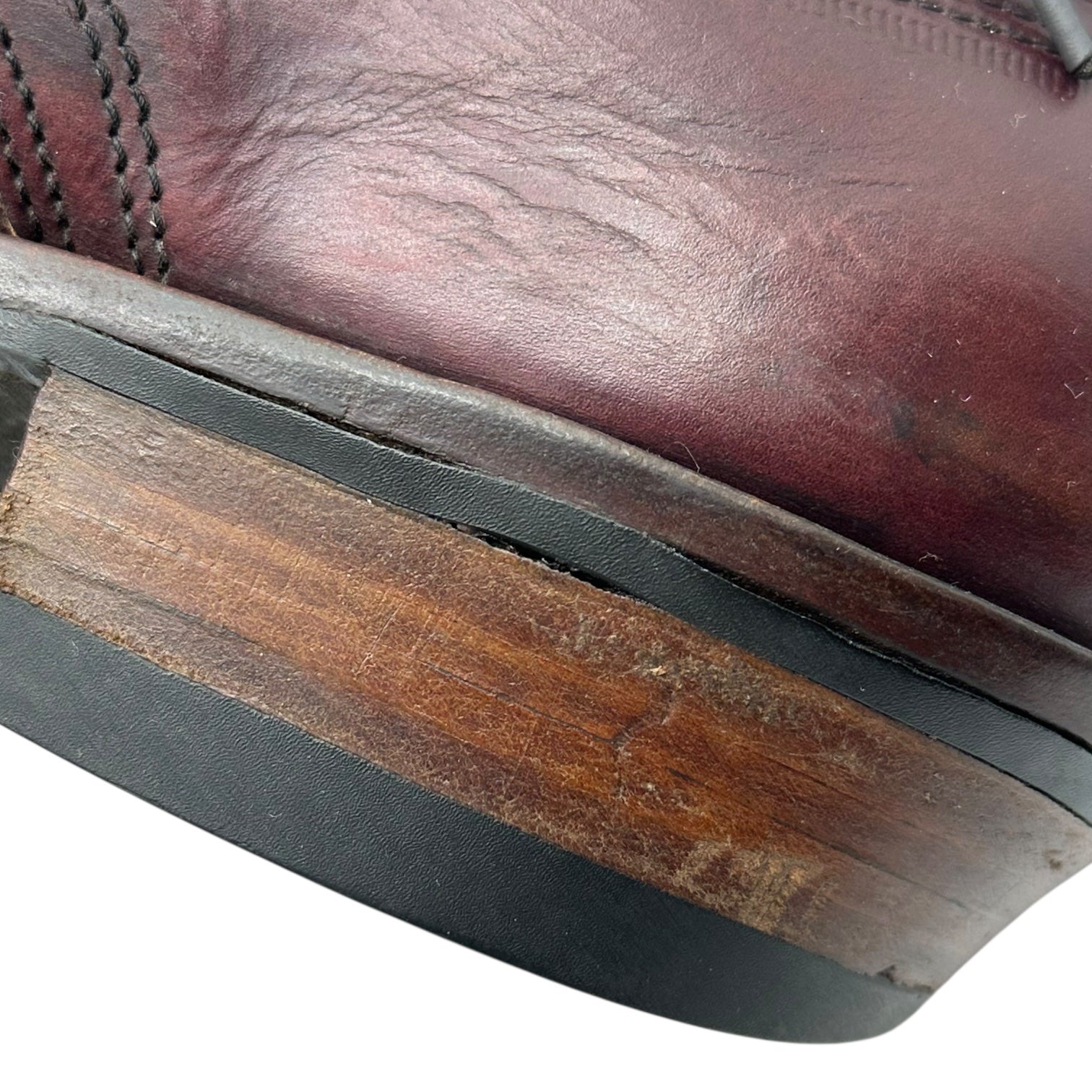 【SALE対象外】WHITE’S BOOTS(ホワイツブーツ) Semi-dress Lace-up Boots セミドレス レースアップ ブーツ 9E(27~27.5cm程度) ブラウン ワーク