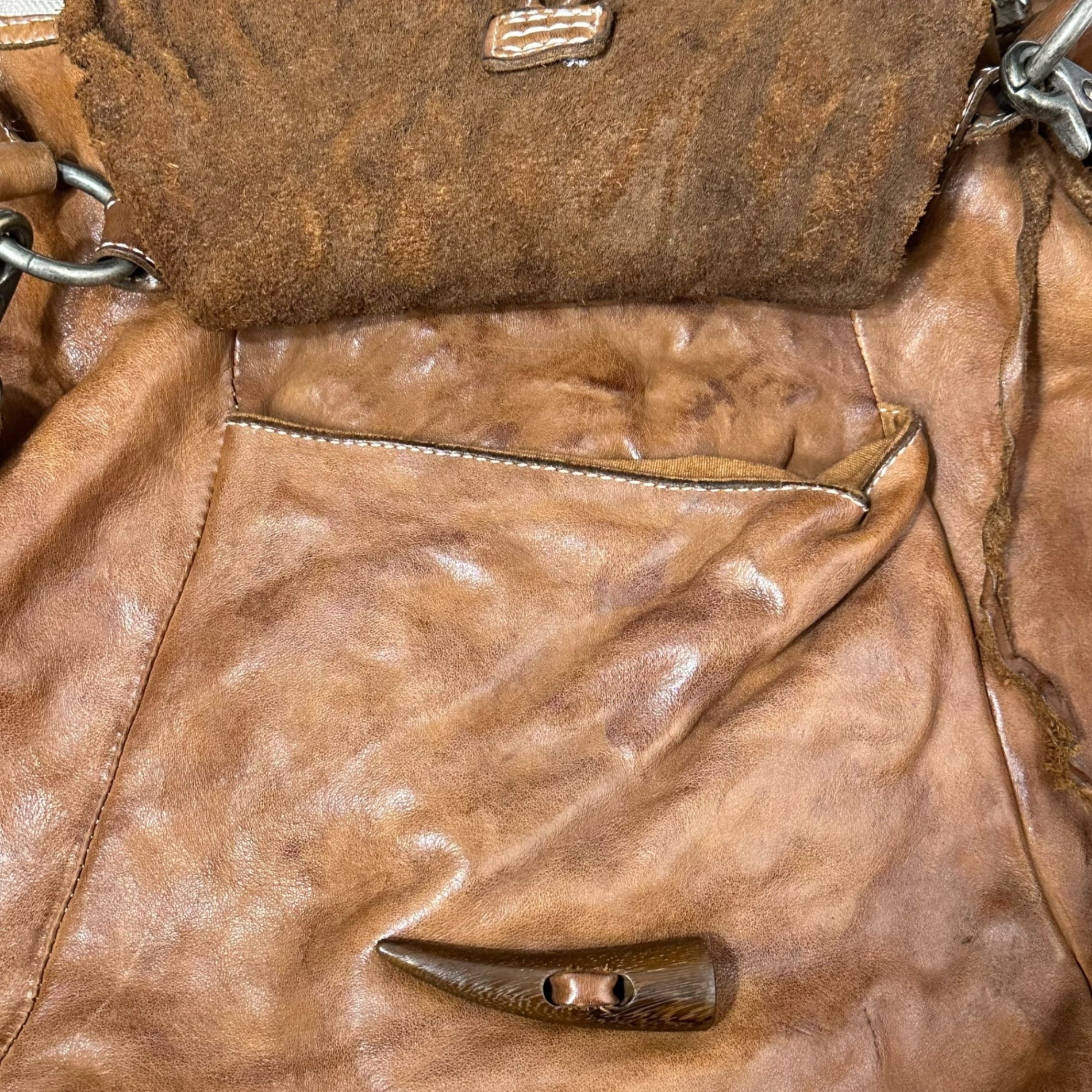 SISII(シシ) 2AWY Leather Shoulder Bags レザー ショルダー バッグ ブラウン