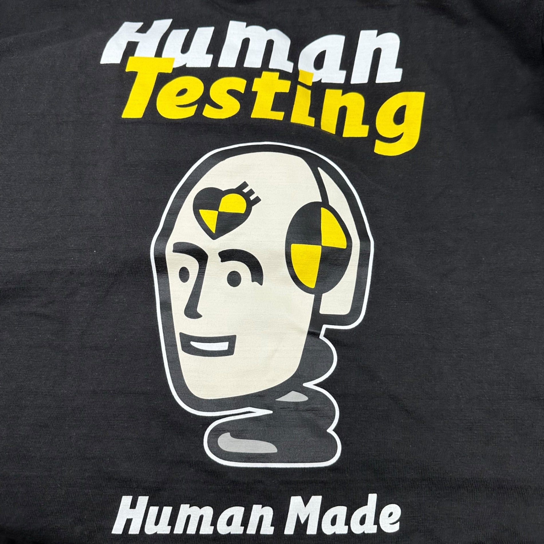 HUMAN MADE(ヒューマンメイド) 22SS ASAP Rocky Human Testing Tee エイサップ ロッキー コラボ Tシャツ XL ブラック