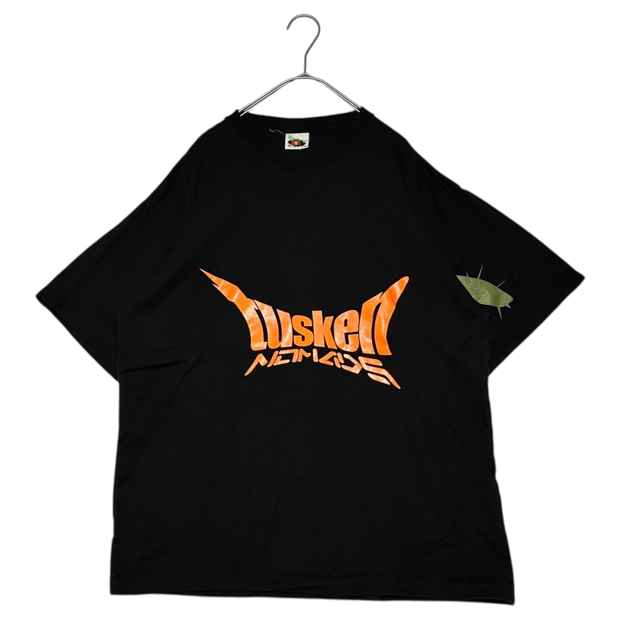 UNDERCOVER(アンダーカバー) 01SS SK8THING ART DEVIL TUSKEN NOMADS print Tee アート デビル タスケン ノーマッド プリント Tシャツ L ブラック×オレンジ