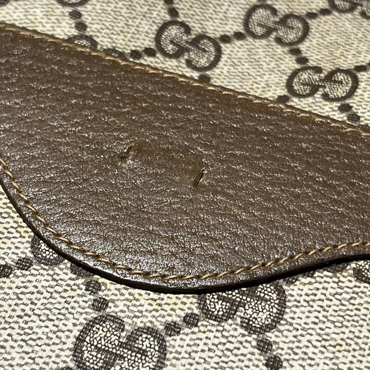 GUCCI(グッチ) GG柄シェリーライントートバッグ 120・02・003 ベージュ OLD GUCCI