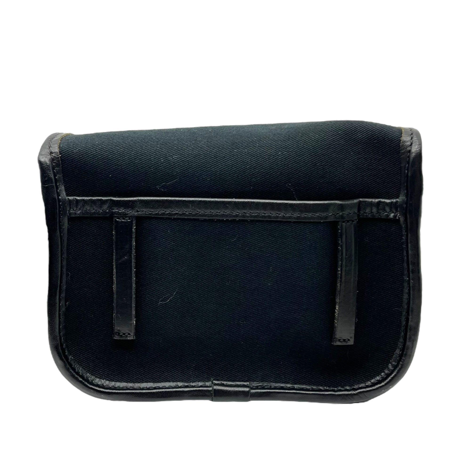 AURALEE × BRADY(オーラリー × ブレディ) TYPE EDEN Cotton canvas x leather mini shoulder bag タイプ 「エデン」 コットンキャンバス × レザー ミニ ショルダー バッグ BRADY22-BBL-02 FREE ブラック 参考定価38,500円(税込)