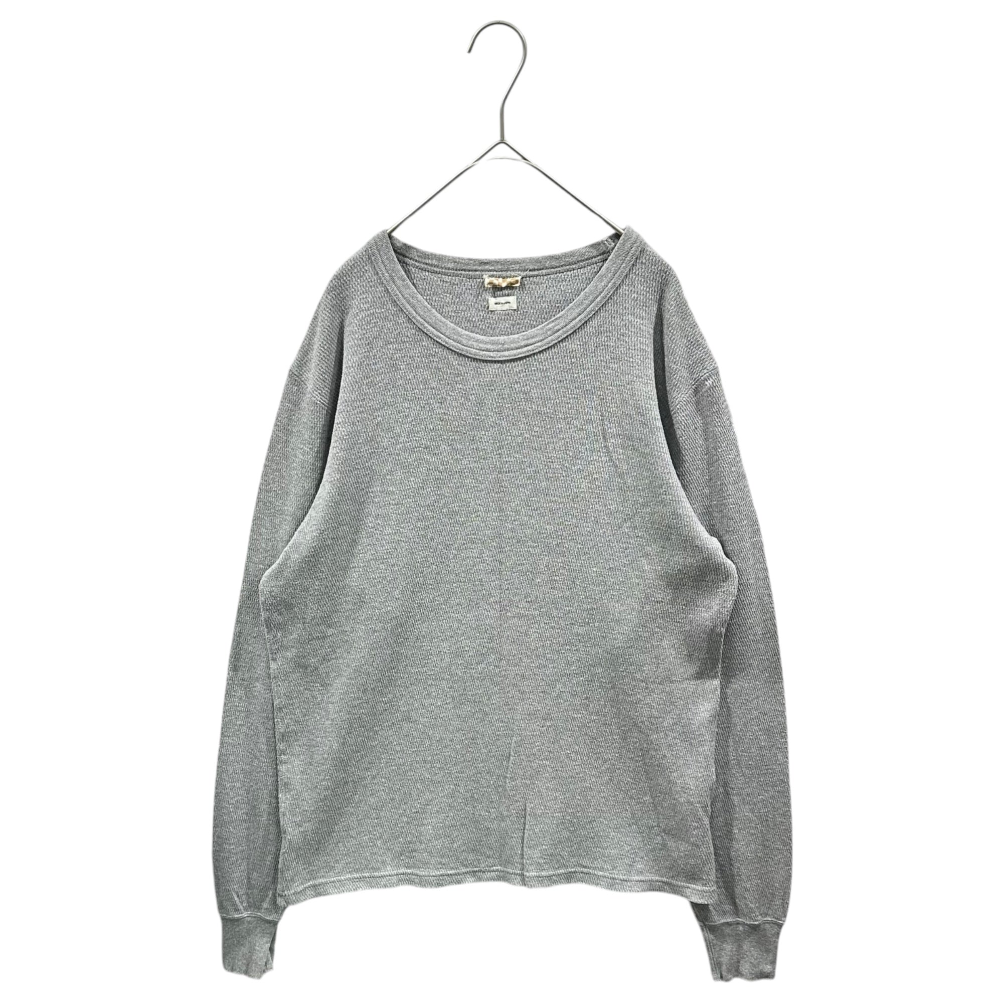 VISVIM(ビズビム/ヴィズヴィム) 2019SS SUBLIG THERMAL CREW 3-PACK L/S サブリグ サーマル クルーネック ロングスリーブ 長袖 カットソー 0119105009010 3 グレー Tシャツ