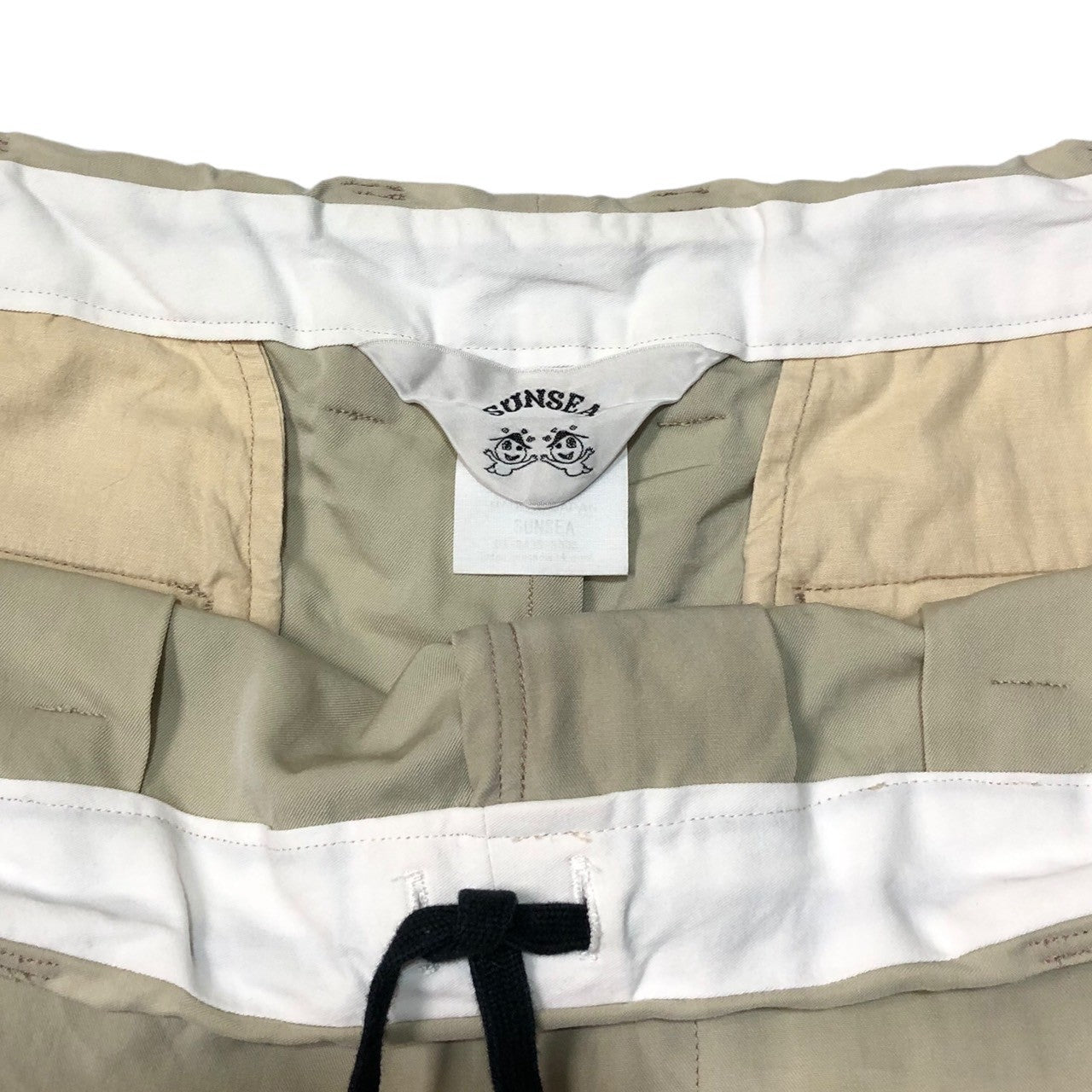 SUNSEA(サンシー) 18SS SNM BLUE-PANTS スーパーナイスマテリアルブルー パンツ 18S41 SIZE 2(M) ライトベージュ