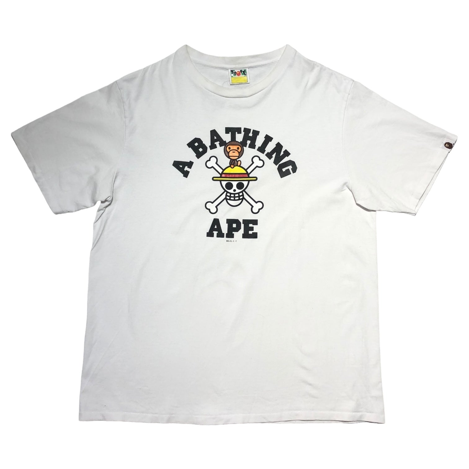 A BATHING APE(アベイシングエイプ) 00's ONEPIECE MILO Tシャツ ワンピース マイロ 00年代 XL ホワイト