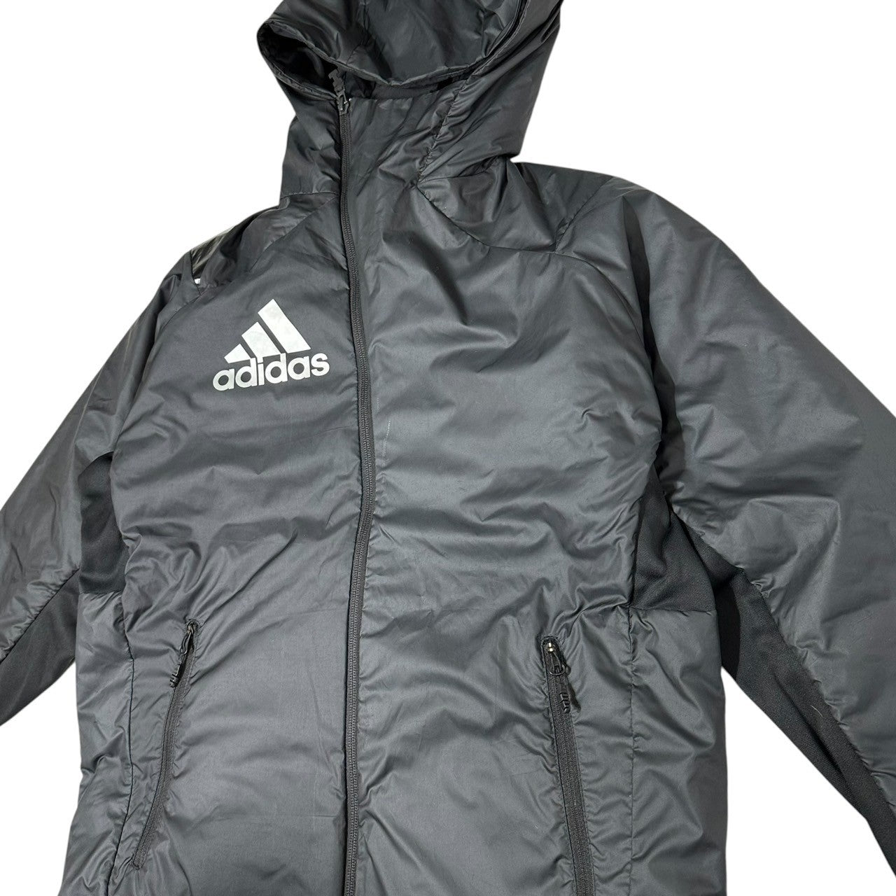 adidas(アディダス) 5T top padded jacket set up 中綿 ジャケット セットアップ FS3748 FS3752 S ブラック パンツ ジャージ スポーツウェア 野球 サッカー ランニング