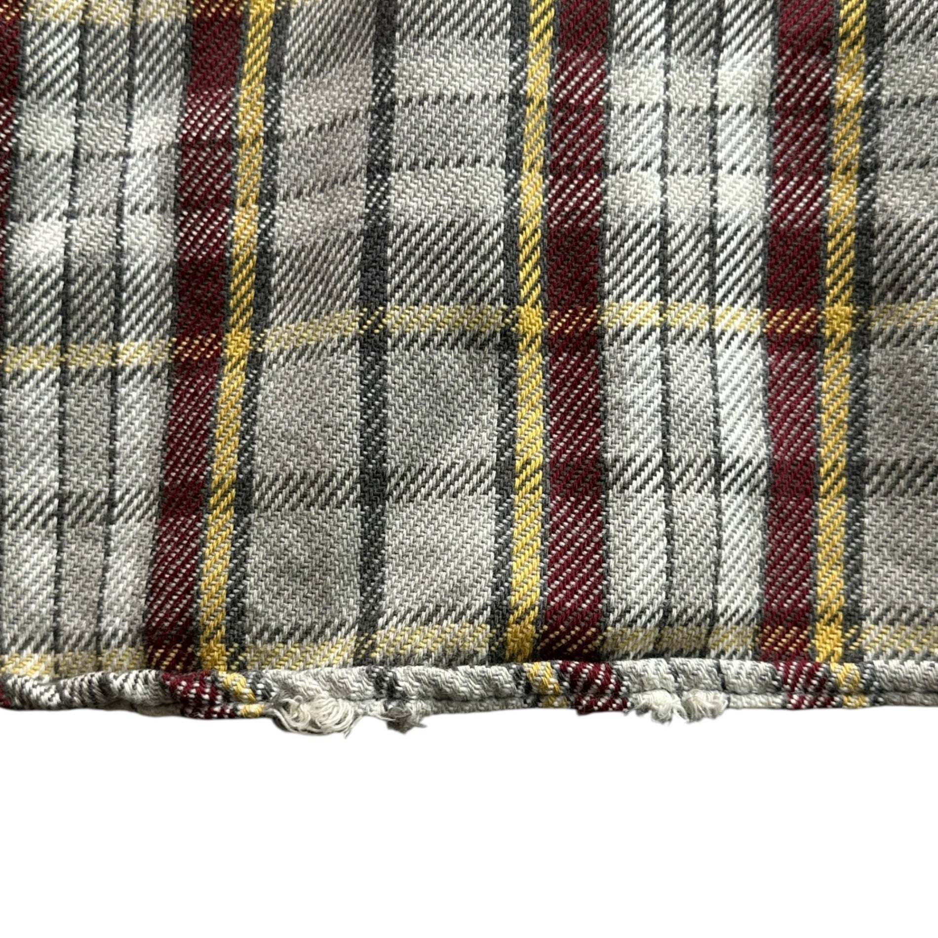 BIG MAC(ビッグマック) 70's FLANNEL CHECK SHIRT フランネル チェック シャツ M-TALL グレー×レッド 70年代 ヴィンテージ