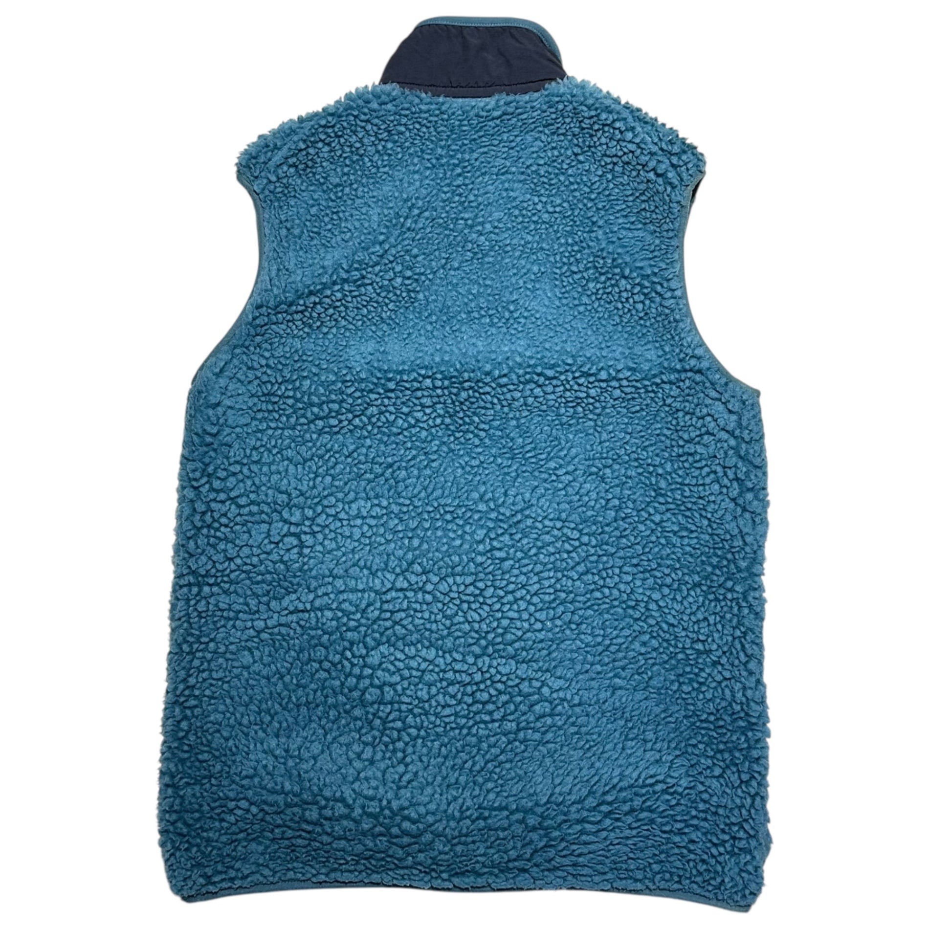 Patagonia(パタゴニア) 00's USA made RETRO X VEST レトロ フリース ベスト 65561 KIDS XL(メンズM程度) ライトブルー 2001AW ヴィンテージ ボア