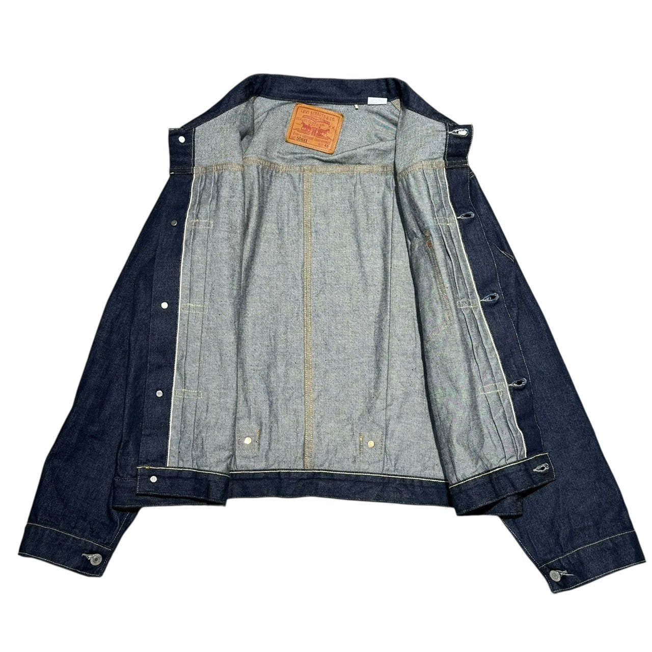LEVI'S VINTAGE CLOTHING(リーバイスビンテージクロージング) 1936 506XX TYPE I JACKET 1st タイプ デニム ジャケット オーガニック コットン 70506-0028 46(XXL) インディゴ Tバック