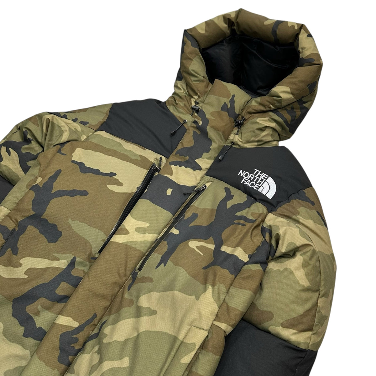 THE NORTH FACE(ノースフェイス) NOVELTY BALTRO LIGHT JACKET ノベルティバル トロライト ジャケット ND91951 L ウッドランドカモ ダウン 迷彩