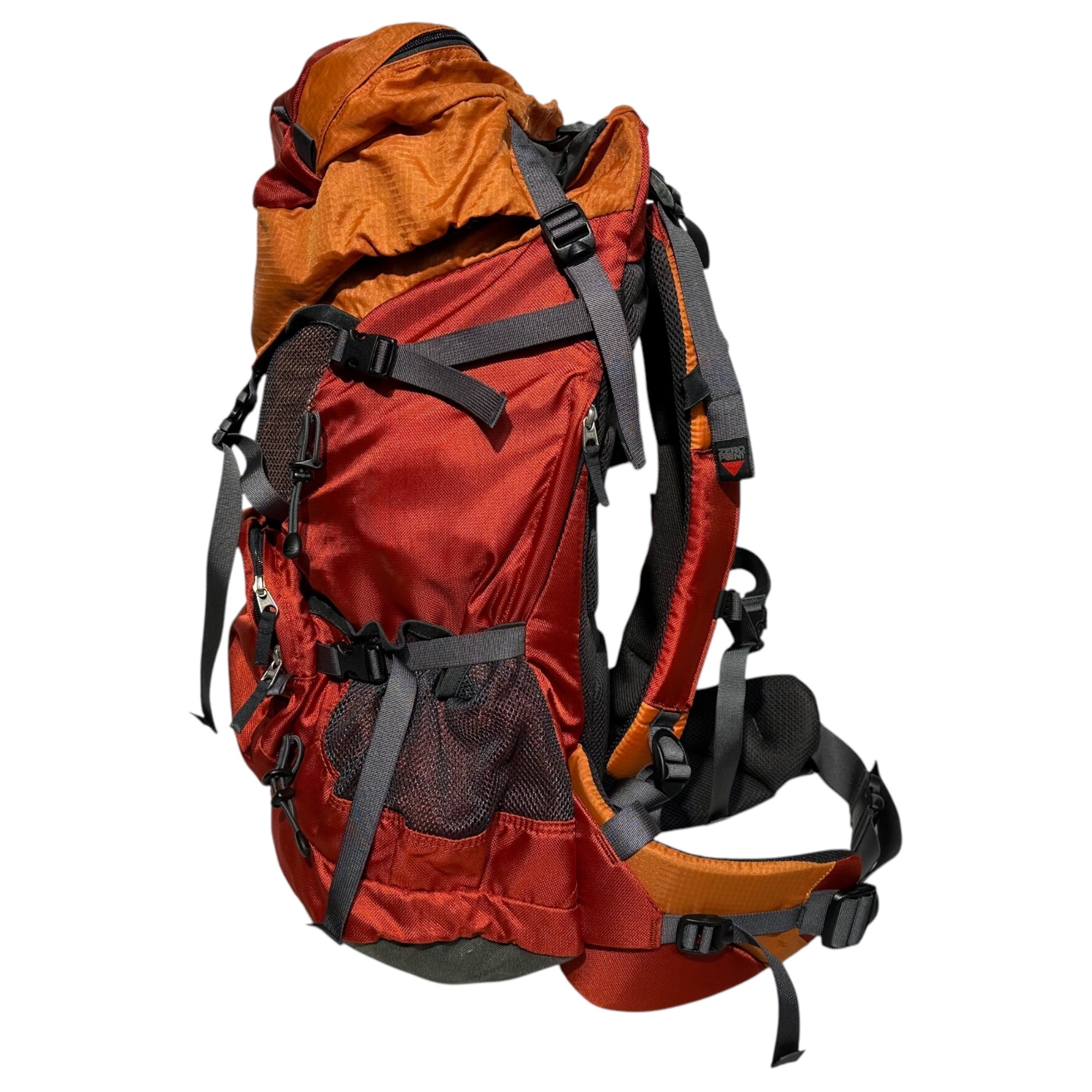 mont-bell(モンベル) ZERO POINT CHA CHA PACK 45 チャチャパック 45 オレンジ×グレー 登山 アウトドア バックパック リュック バッグ