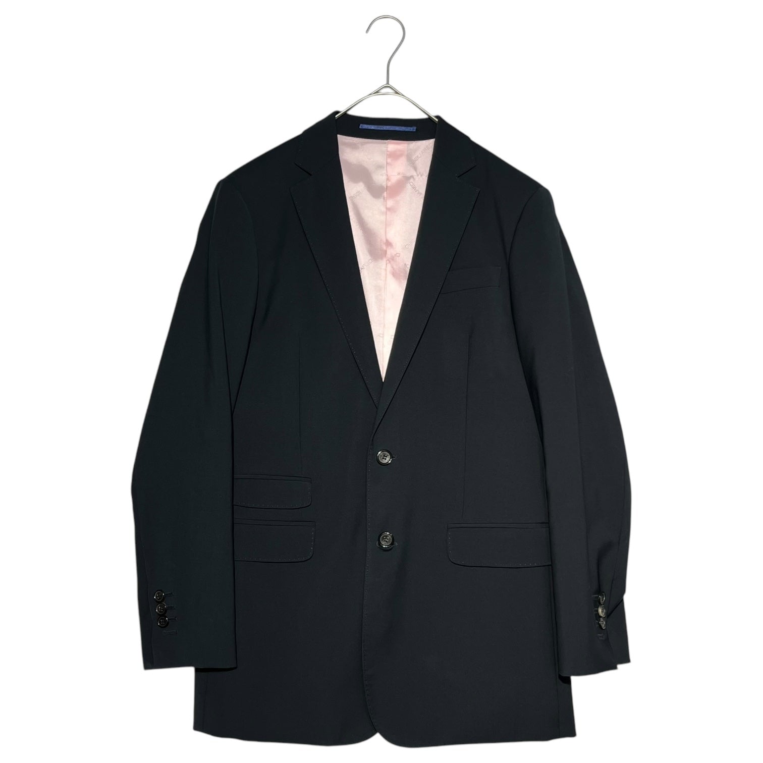 DSQUARED2(ディースクエアード) 2B テーラード ジャケット スラックス セット アップ スーツ S74FT0116 46(M程度) ネイビー ドレス ビジネス