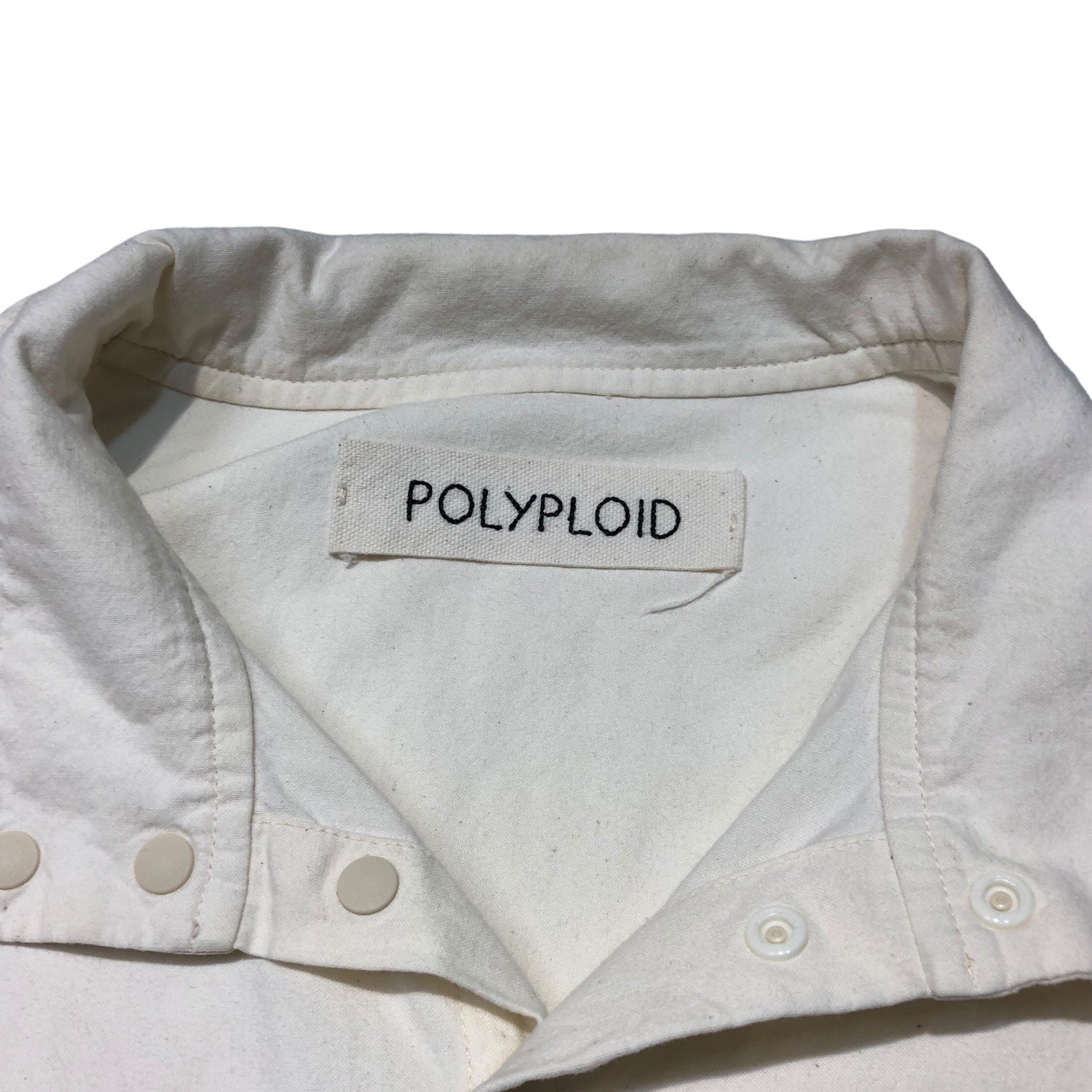 POLYPLOID(ポリプロイド) 19SS SNAP T PULLOVER TYPE A 19SS-04-A 3(L) オフホワイト 参考定価41,040円(税込)