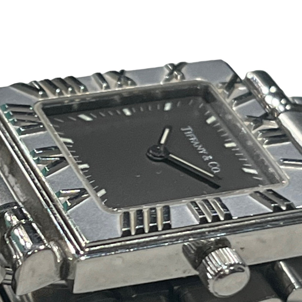 TIFFANY & CO.(ティファニー) ATLAS square watch アトラス 四角 腕時計 13579962 シルバー ウォッチ レディース