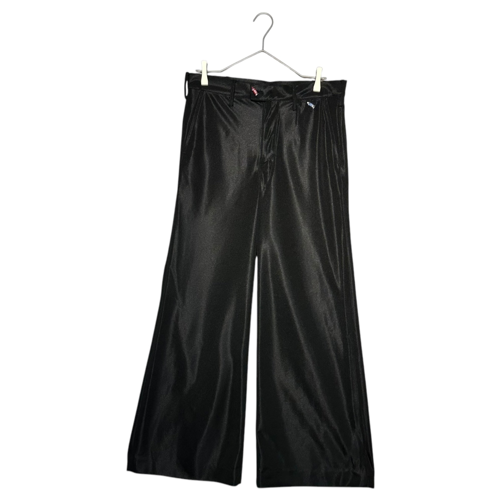 doublet(ダブレット) 21AW DOUBLE RECYCLE PET BOTTLE TROUSERS ダブル リサイクル ペットボトル スラックス 21AW14PT163 M ブラック パンツ