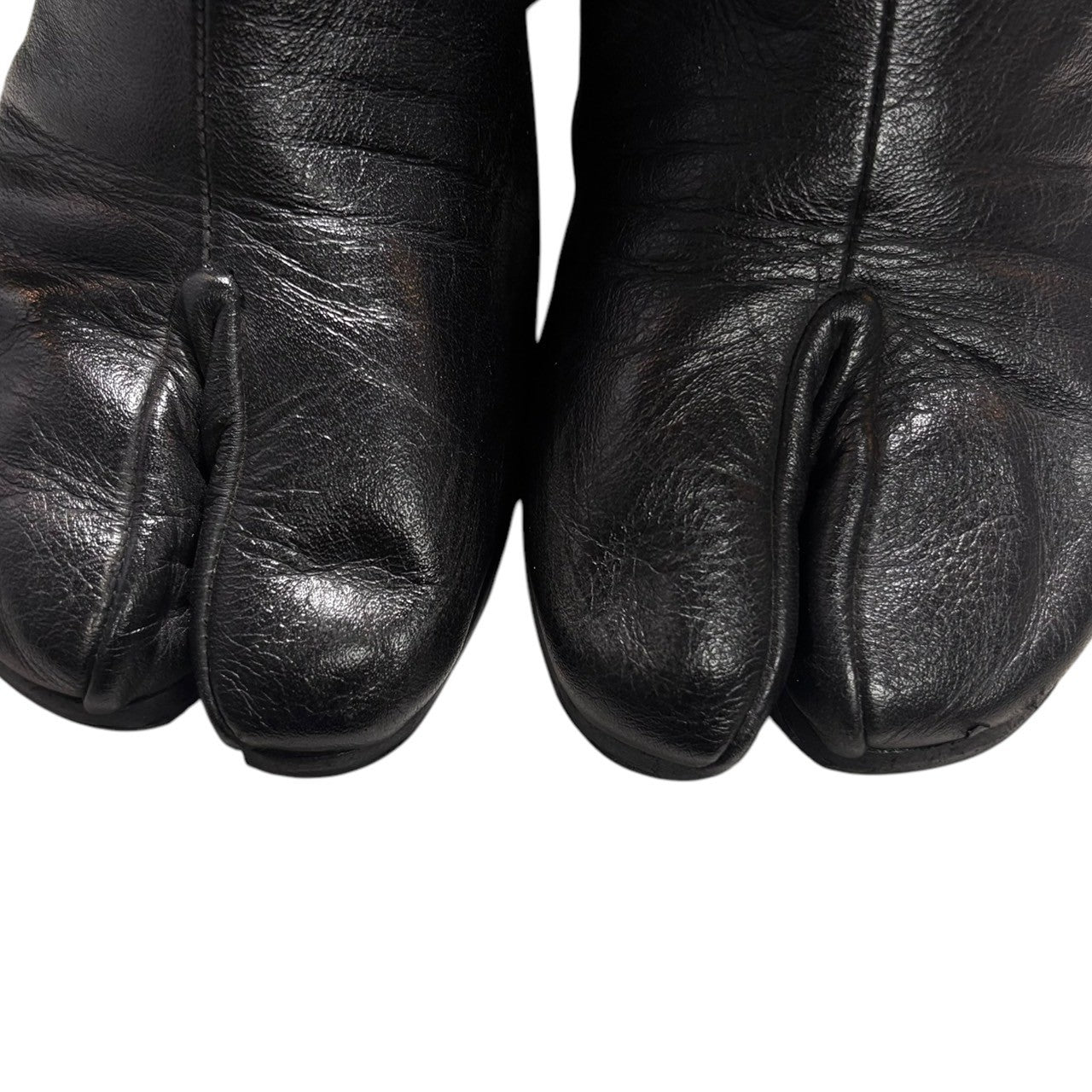 Maison Martin Margiela(メゾン マルタンマルジェラ) TABI BOOTS 足袋 ブーツ 36(23.0cm程度) ブラック レザー タビ 7cm ヒール