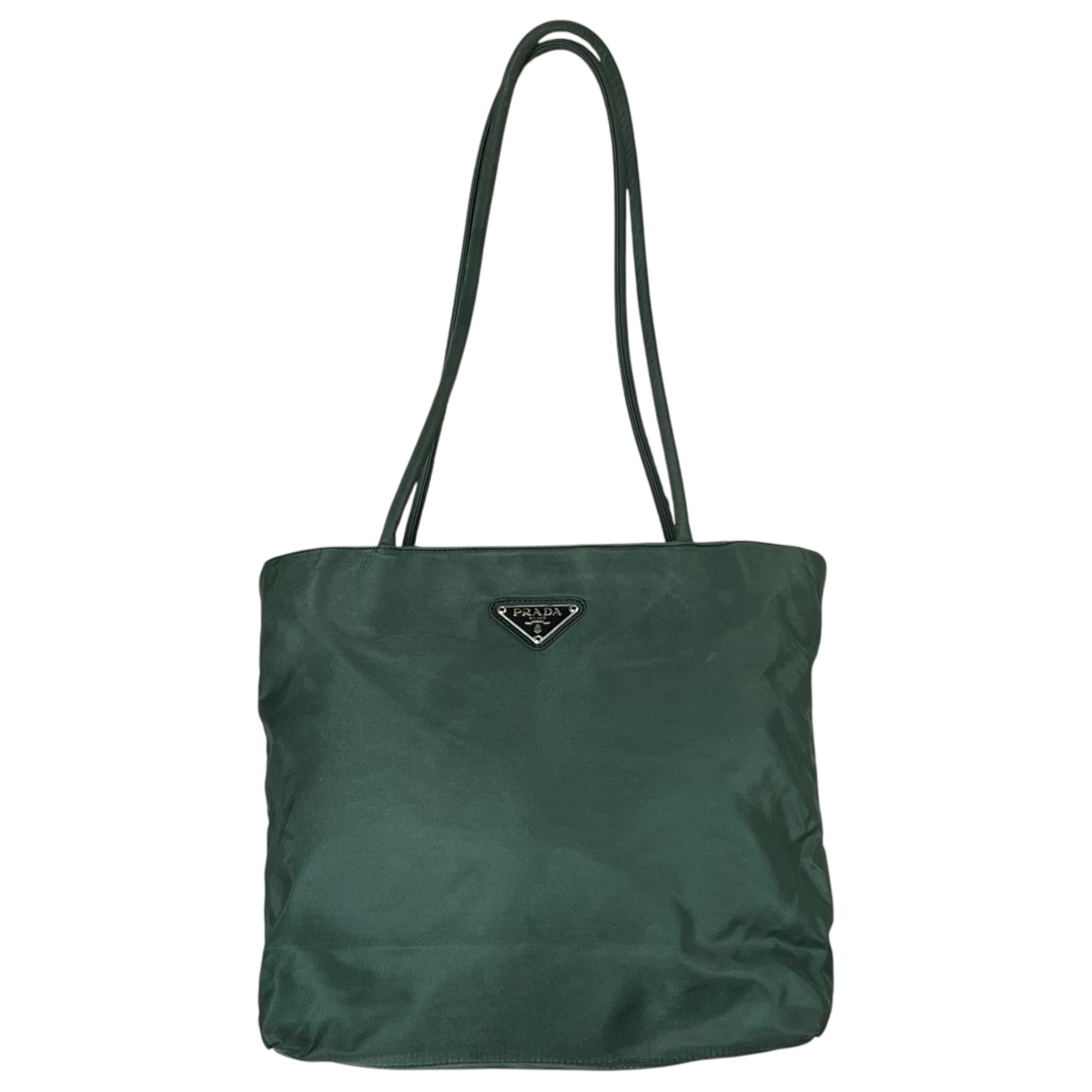 PRADA(プラダ) Nylon tote bag ナイロン トート バッグ グリーン 15 ハンド