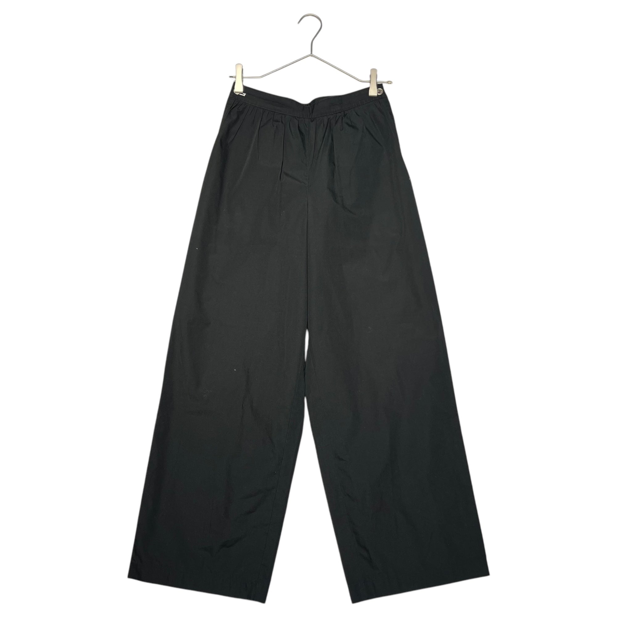 tricot COMME des GARCONS(トリココムデギャルソン) 90's straight polycotton pants 90's ストレート ポリ コットン パンツ TP-10025M M ブラック AD1998